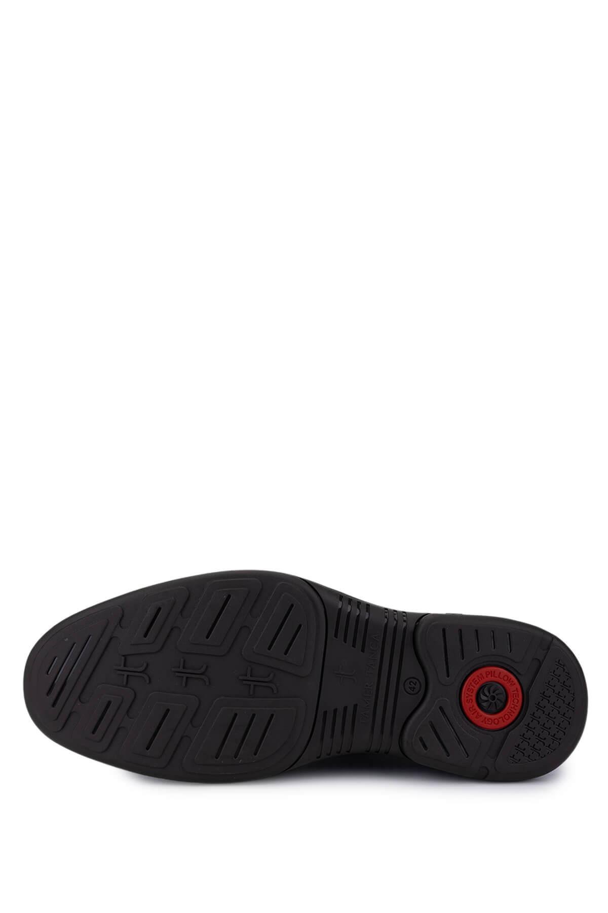 Tamer Tanca Erkek Hakiki Deri Kahverengi Klasik Ayakkabı