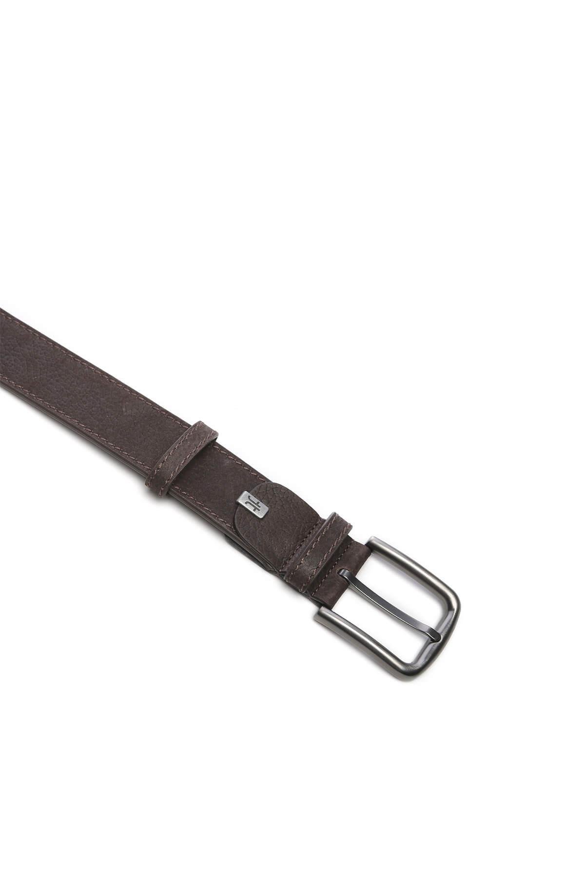 Tamer Tanca Erkek Hakiki Deri Kahverengi Kemer