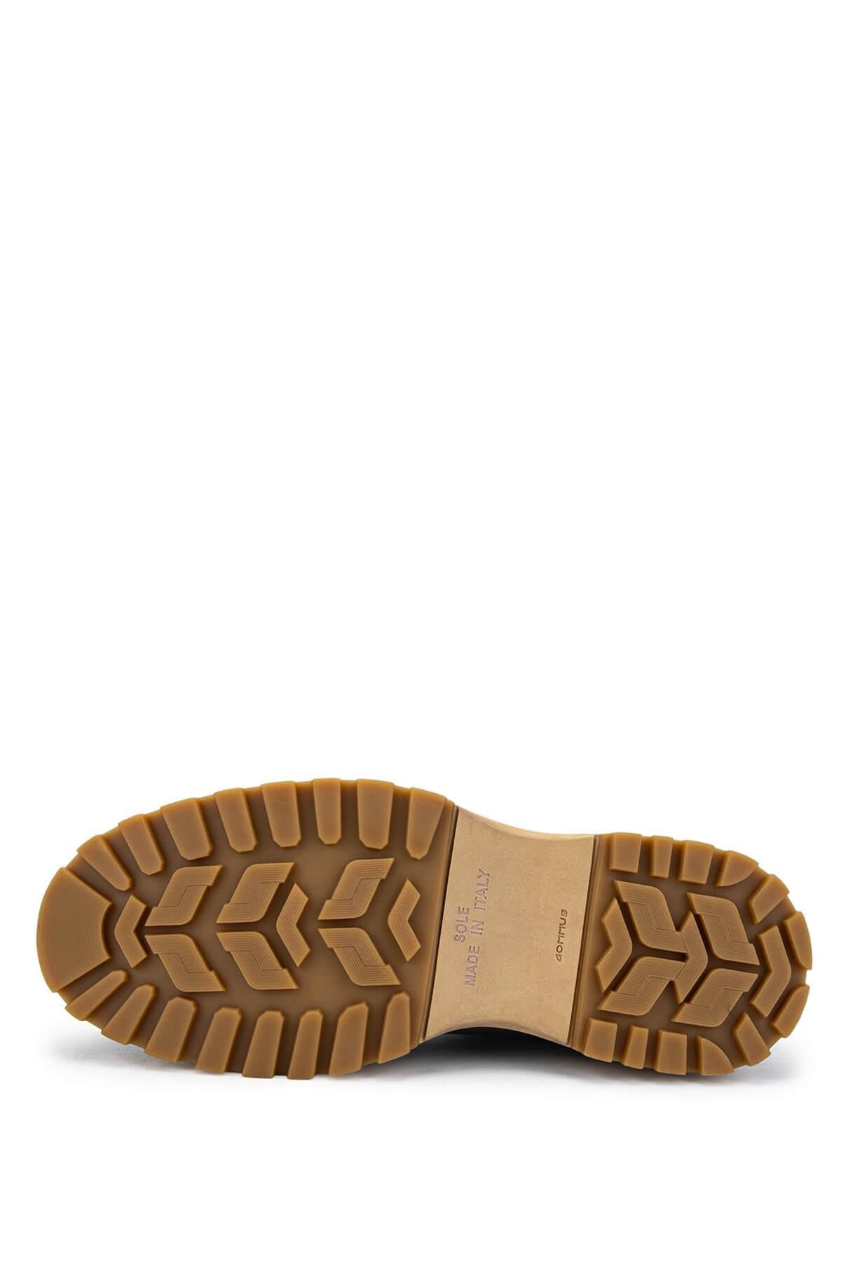 Tamer Tanca Erkek Hakiki Deri Kahverengi Casual Bot