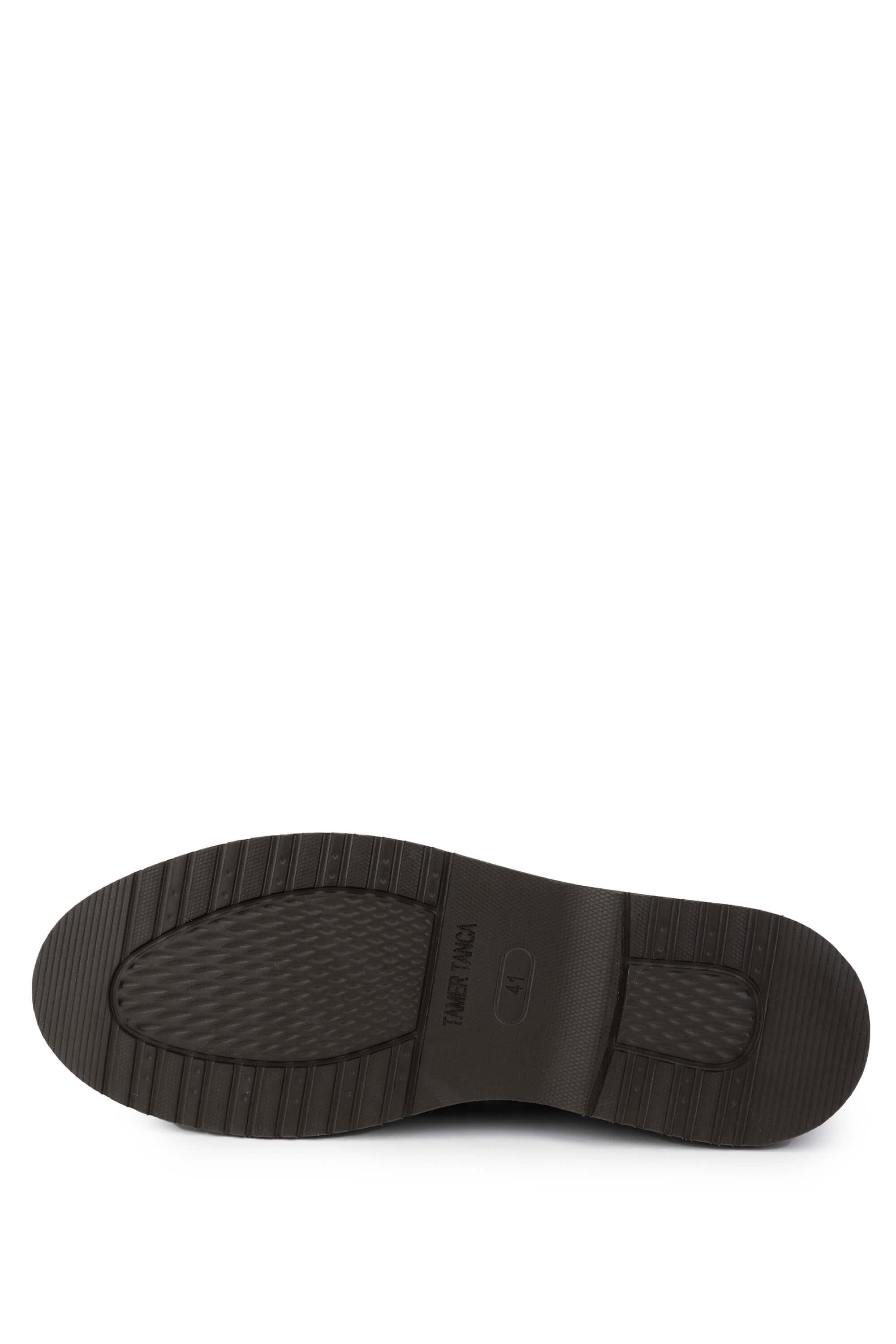 Tamer Tanca Erkek Hakiki Deri Kahverengi Casual Bot