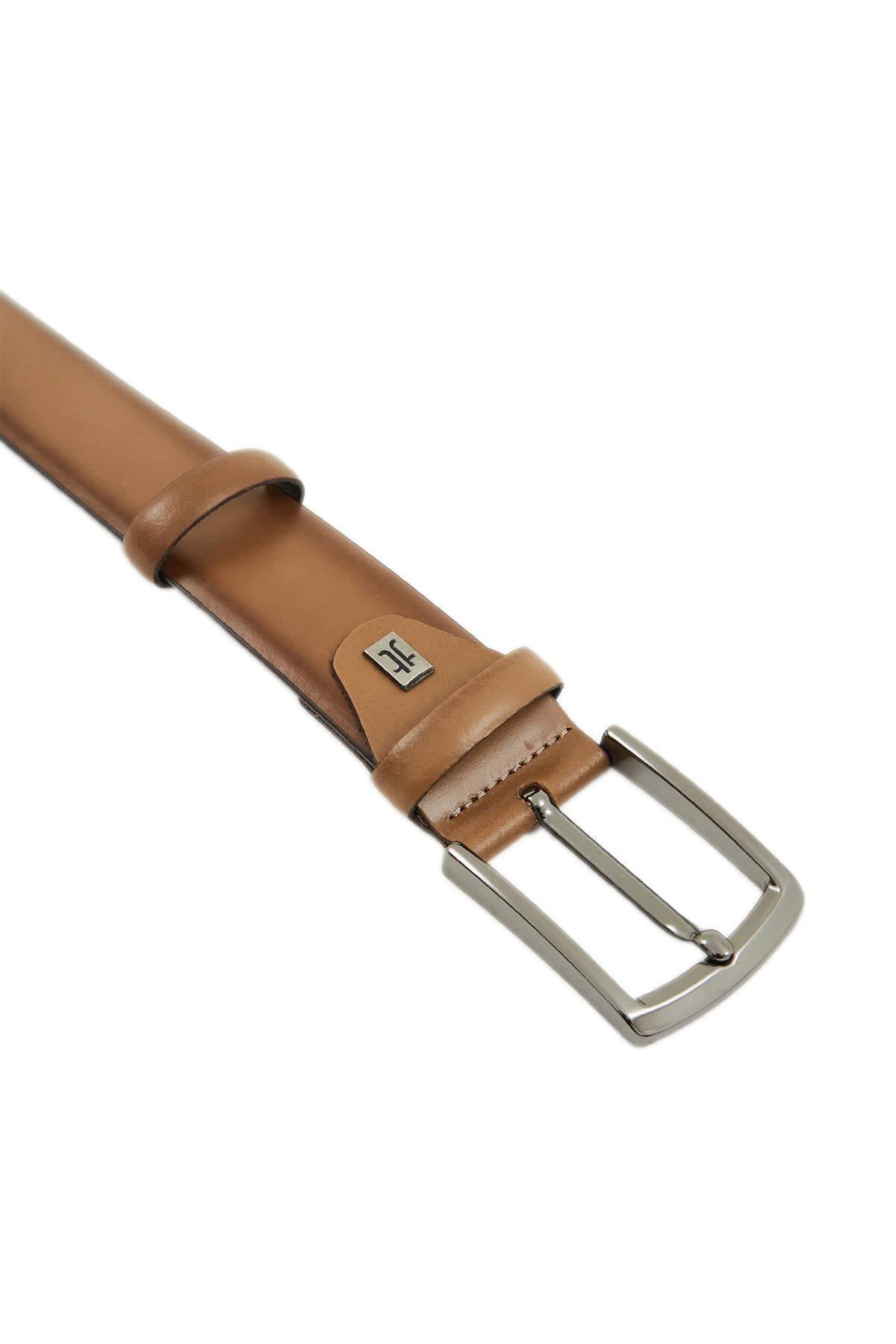Tamer Tanca Erkek Hakiki Deri Kahverengi Kemer