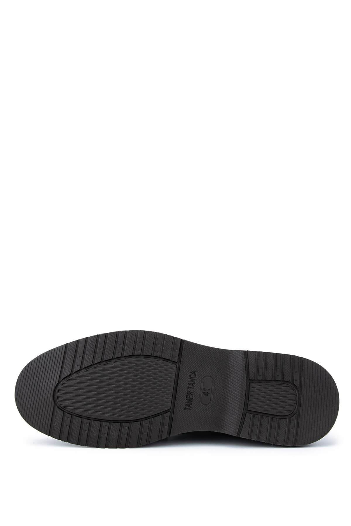 Tamer Tanca Erkek Hakiki Deri Kahverengi Casual Ayakkabı