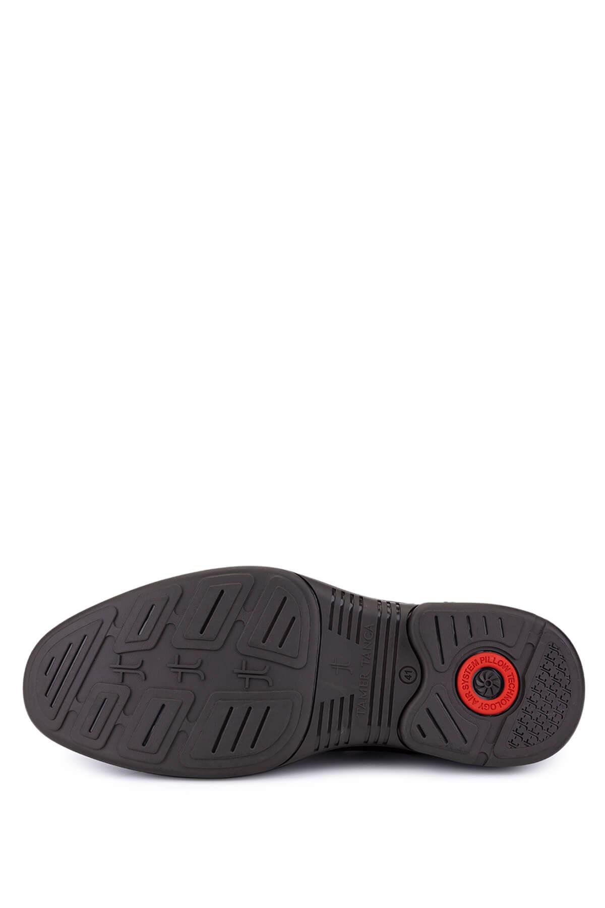 Tamer Tanca Erkek Hakiki Deri Kahverengi Casual Ayakkabı