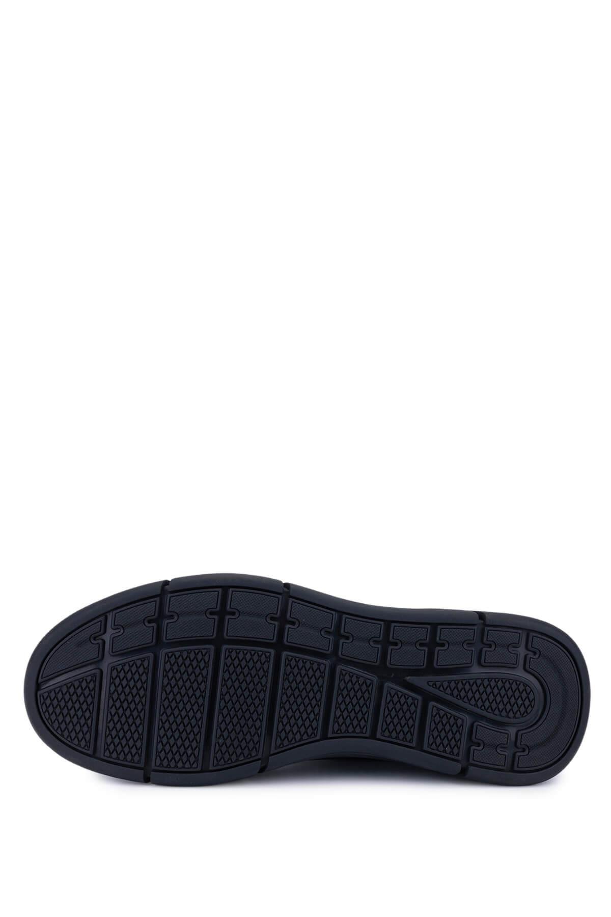 Tamer Tanca Erkek Hakiki Deri Lacivert Casual Ayakkabı