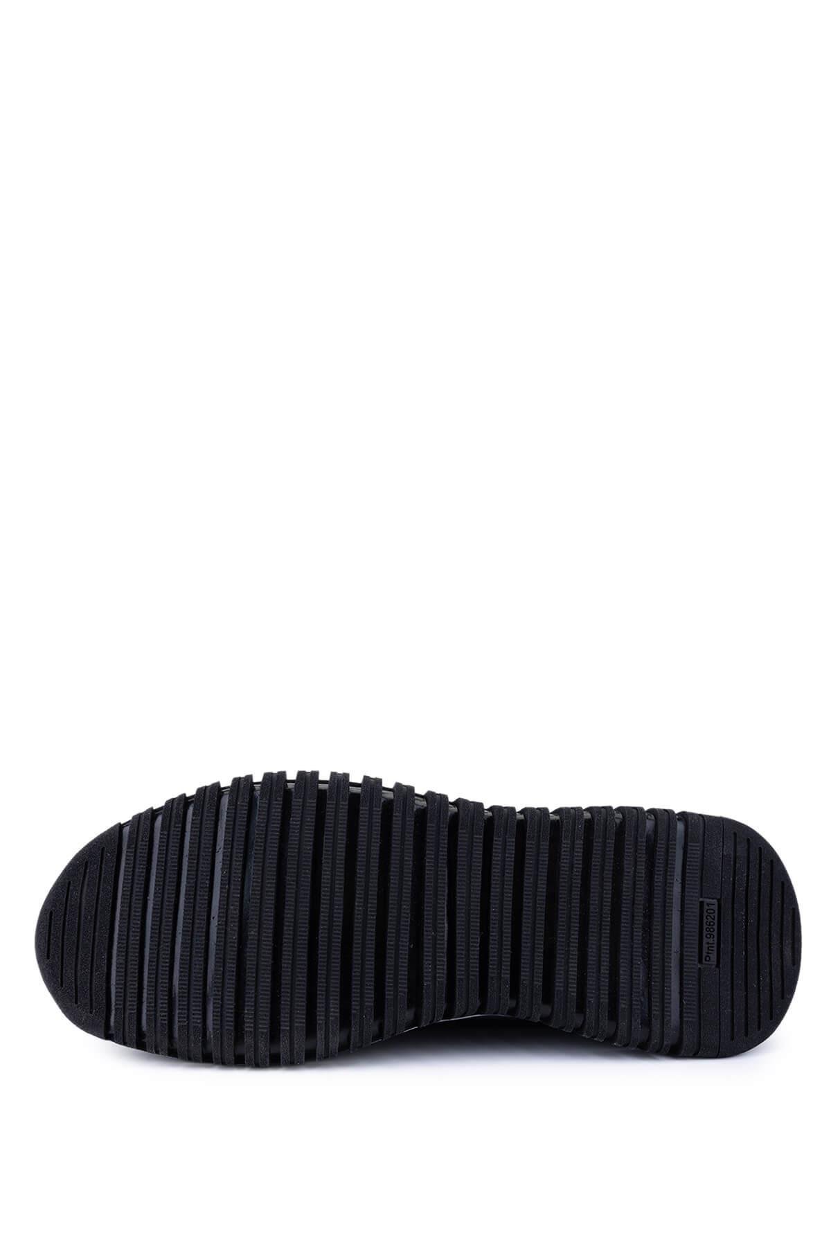 Tamer Tanca Erkek Hakiki Deri Lacivert Sneakers & Spor Ayakkabı