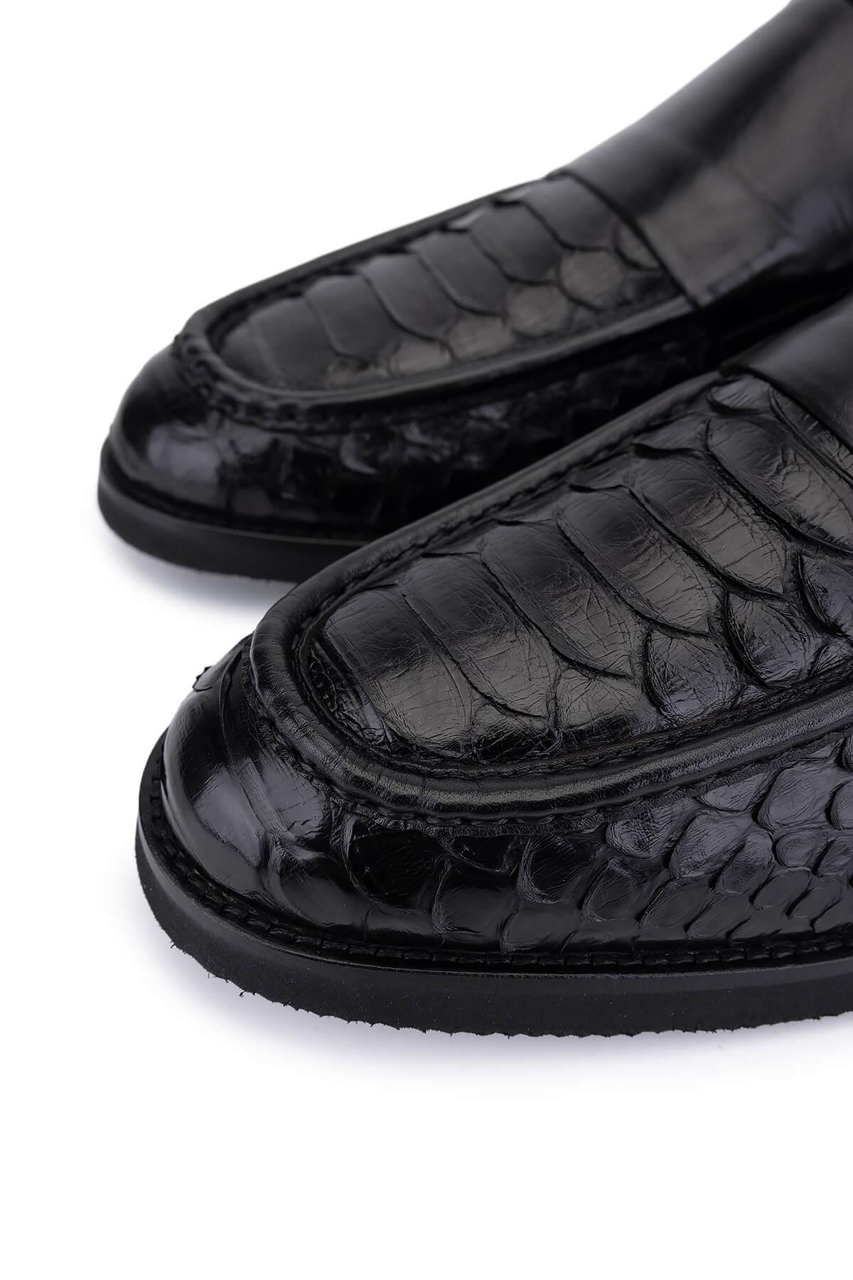 Tamer Tanca Erkek Hakiki Deri Loafer Ayakkabı