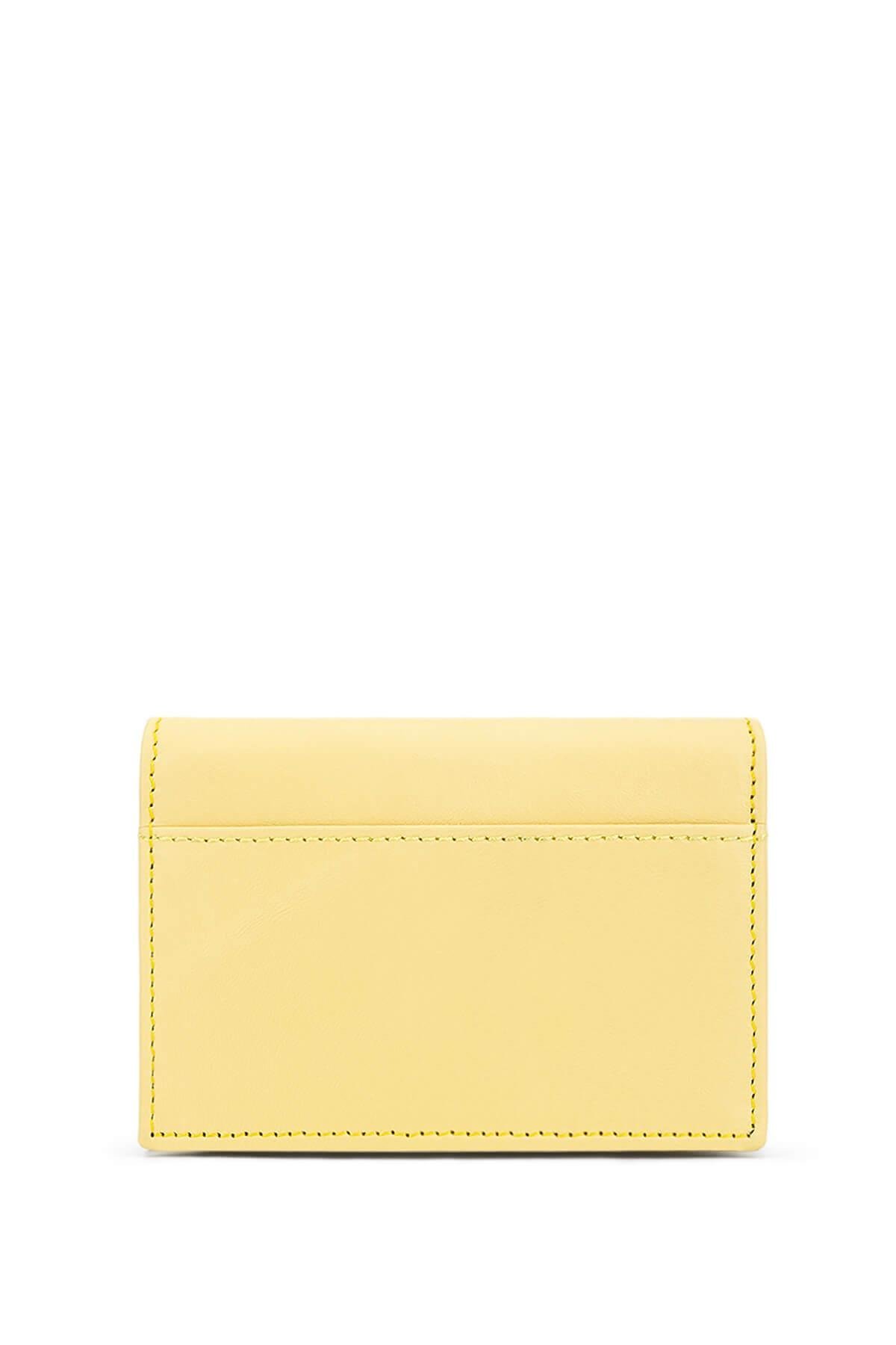 Tamer Tanca Erkek Hakiki Deri Sarı Kartlık