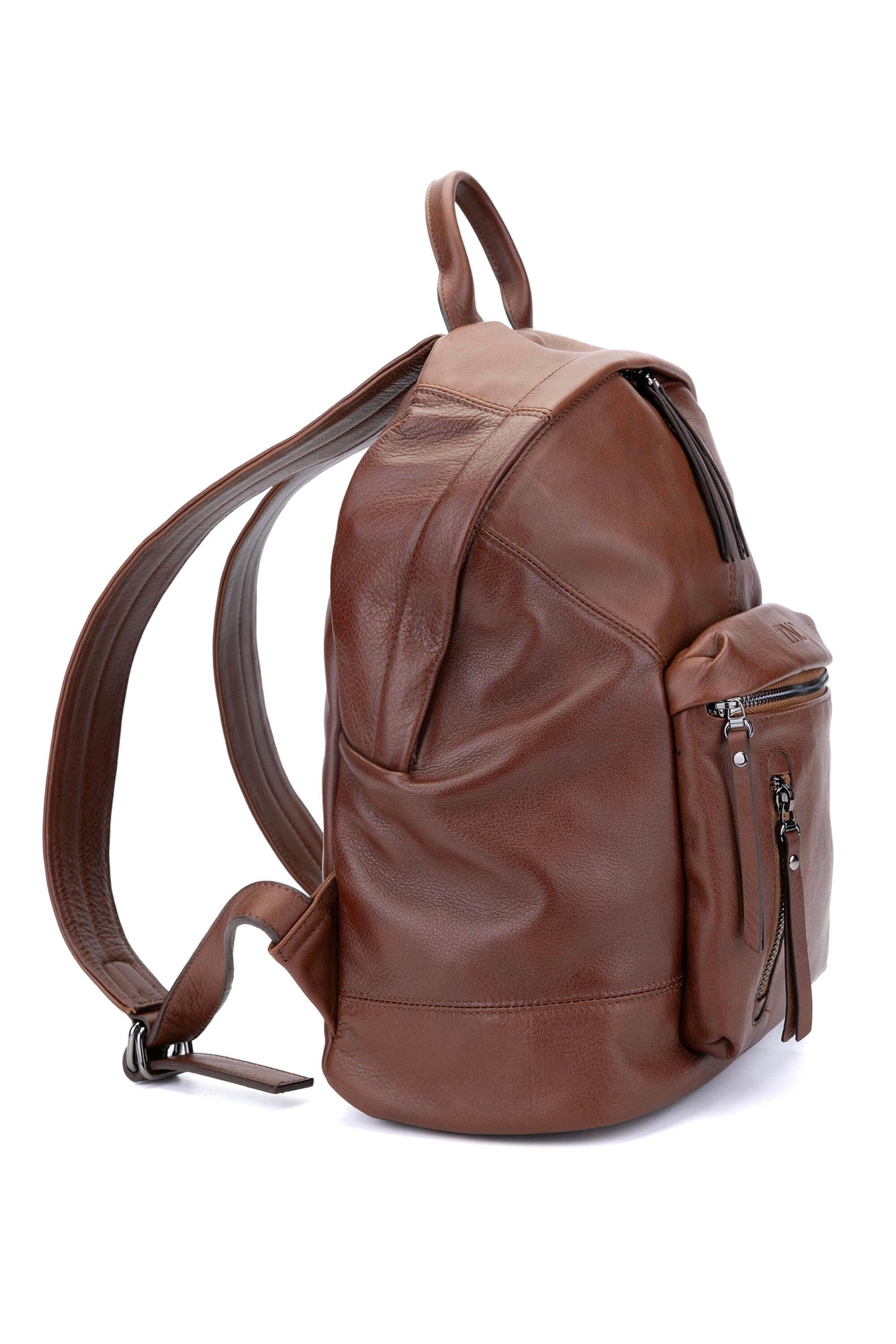 Tamer Tanca Erkek Hakiki Deri Sırt Çantası