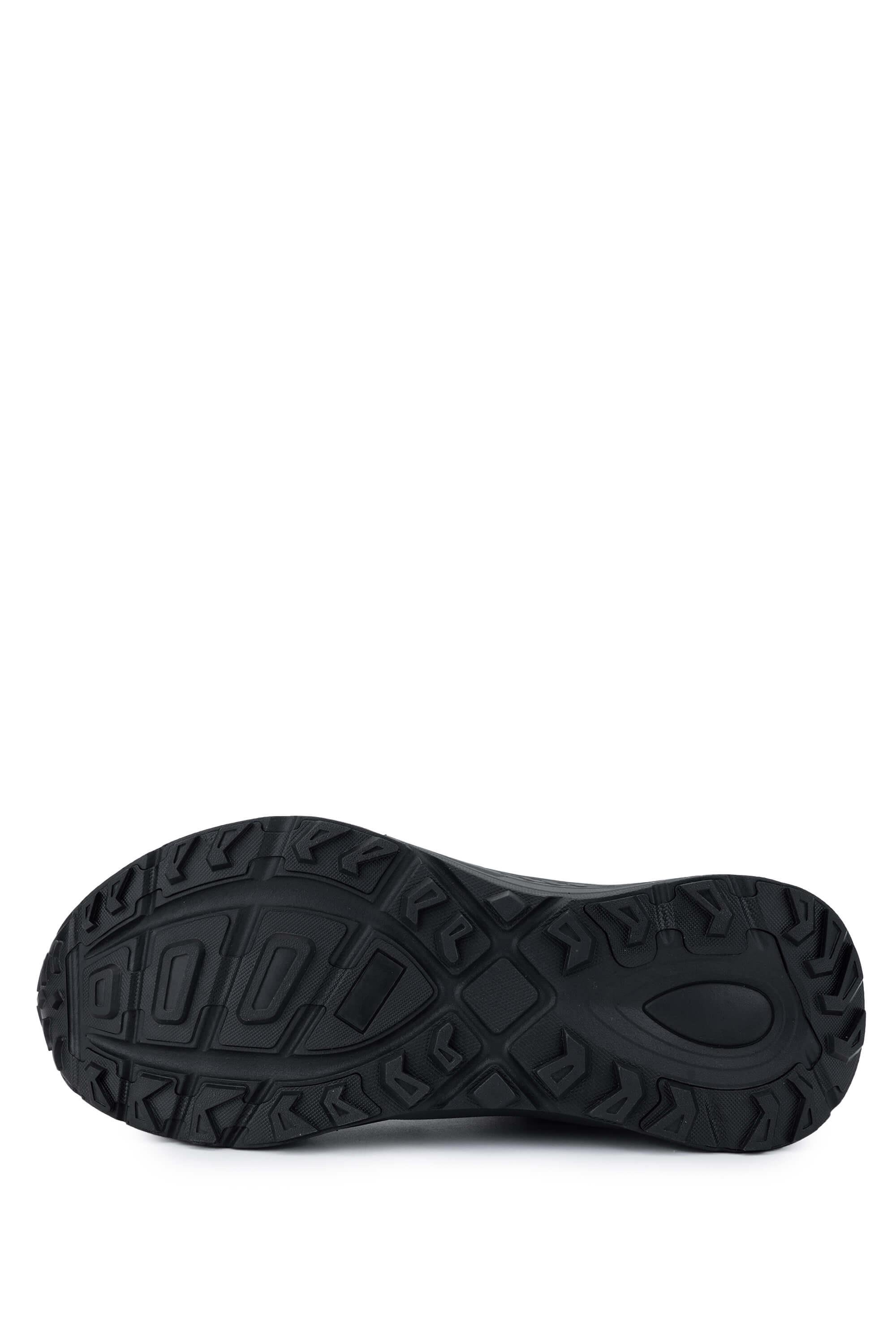 Tamer Tanca Erkek Hakiki Deri Siyah Antik Sneakers & Spor Ayakkabı