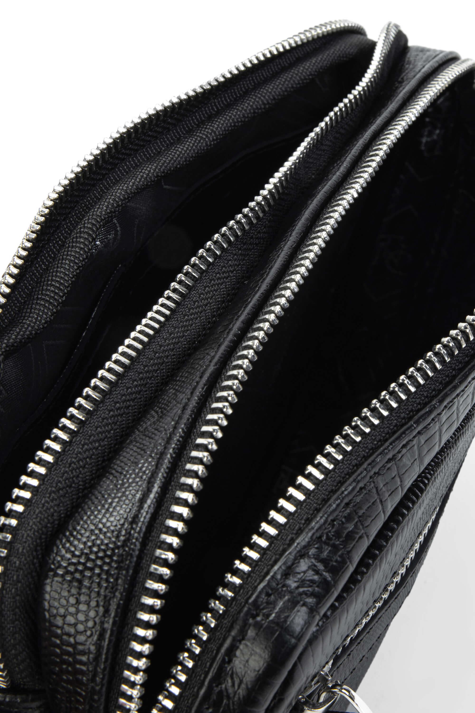 Tamer Tanca Erkek Hakiki Deri Siyah El Çantası