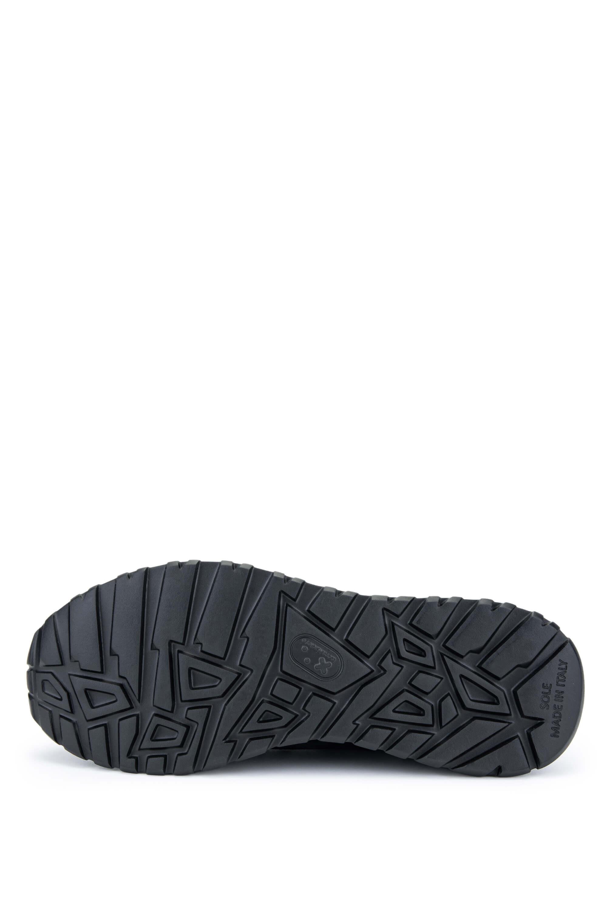 Tamer Tanca Erkek Hakiki Deri Siyah Süet Casual Ayakkabı