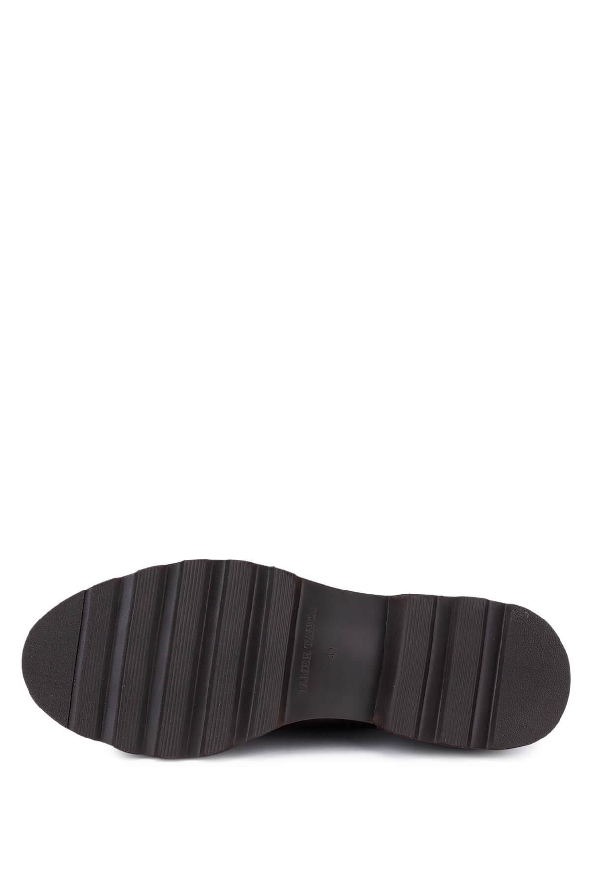 Tamer Tanca Erkek Hakiki Deri Taba Bufalo Casual Ayakkabı