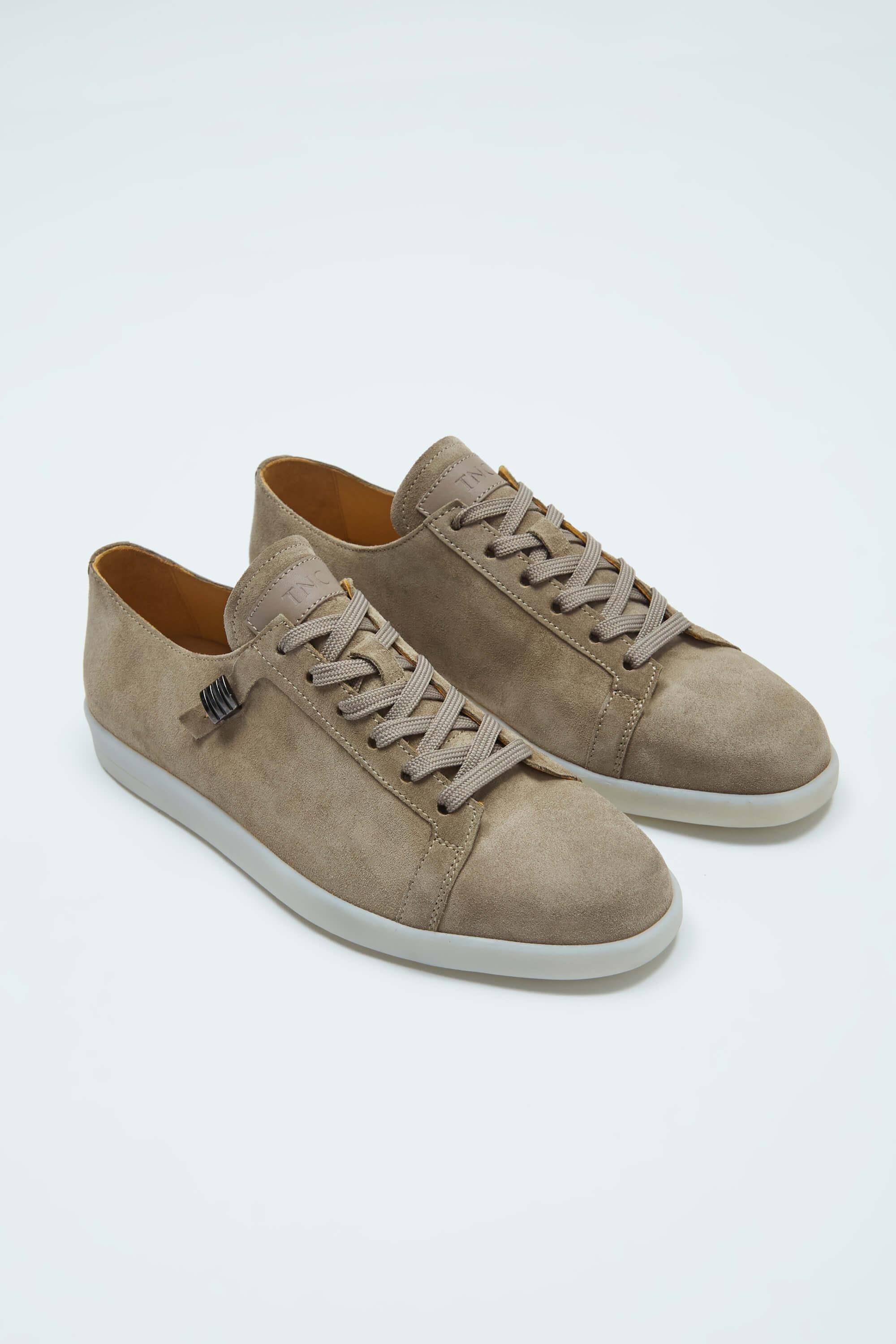 Tamer Tanca Erkek Hakiki Deri Vizon Sneakers & Spor Ayakkabı
