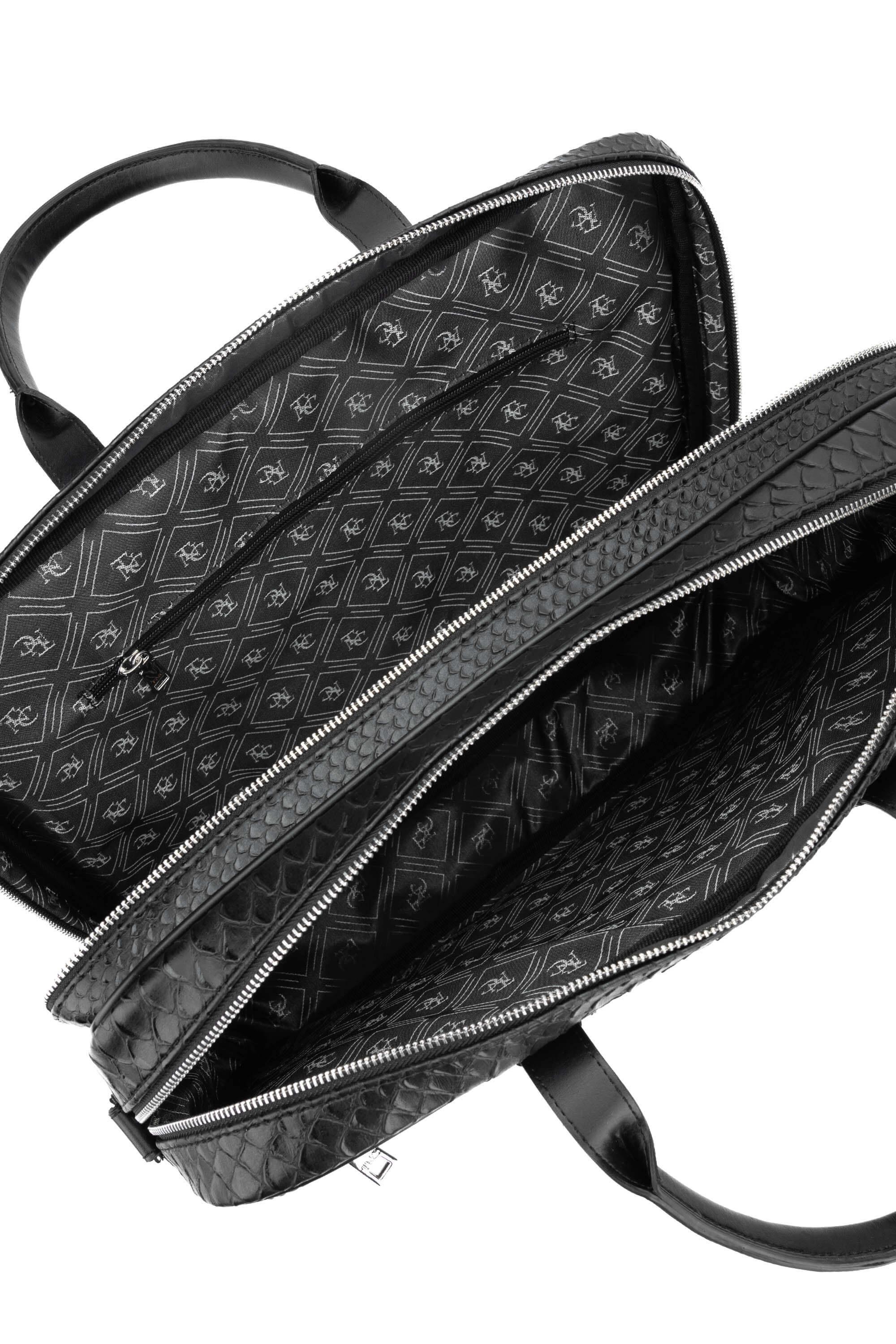 Tamer Tanca Erkek Vegan Siyah Evrak Çantası