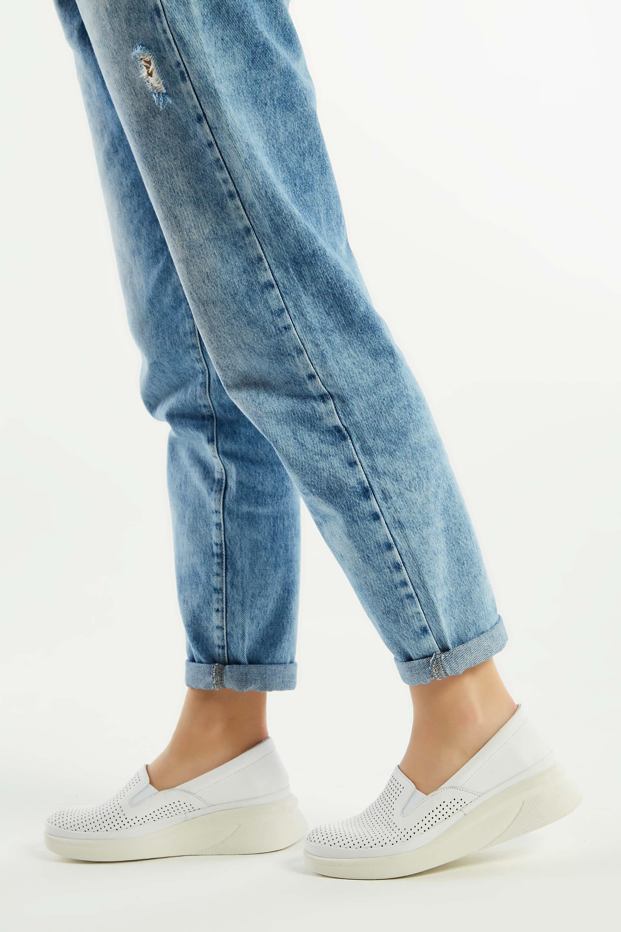 Tamer Tanca Kadın Hakiki Deri Beyaz Comfort Ayakkabı