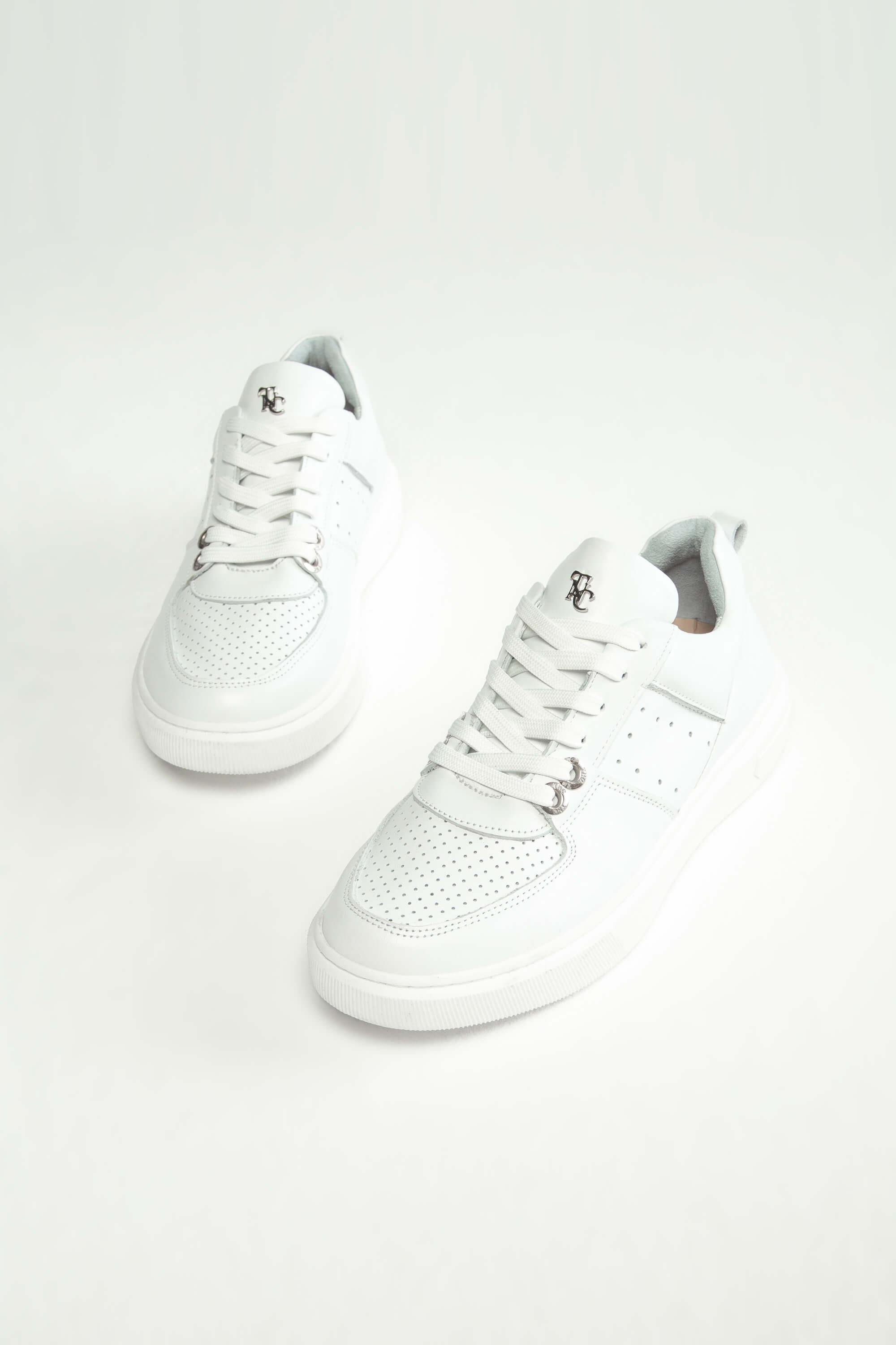 Tamer Tanca Kadın Hakiki Deri Beyaz Sneakers & Spor Ayakkabı
