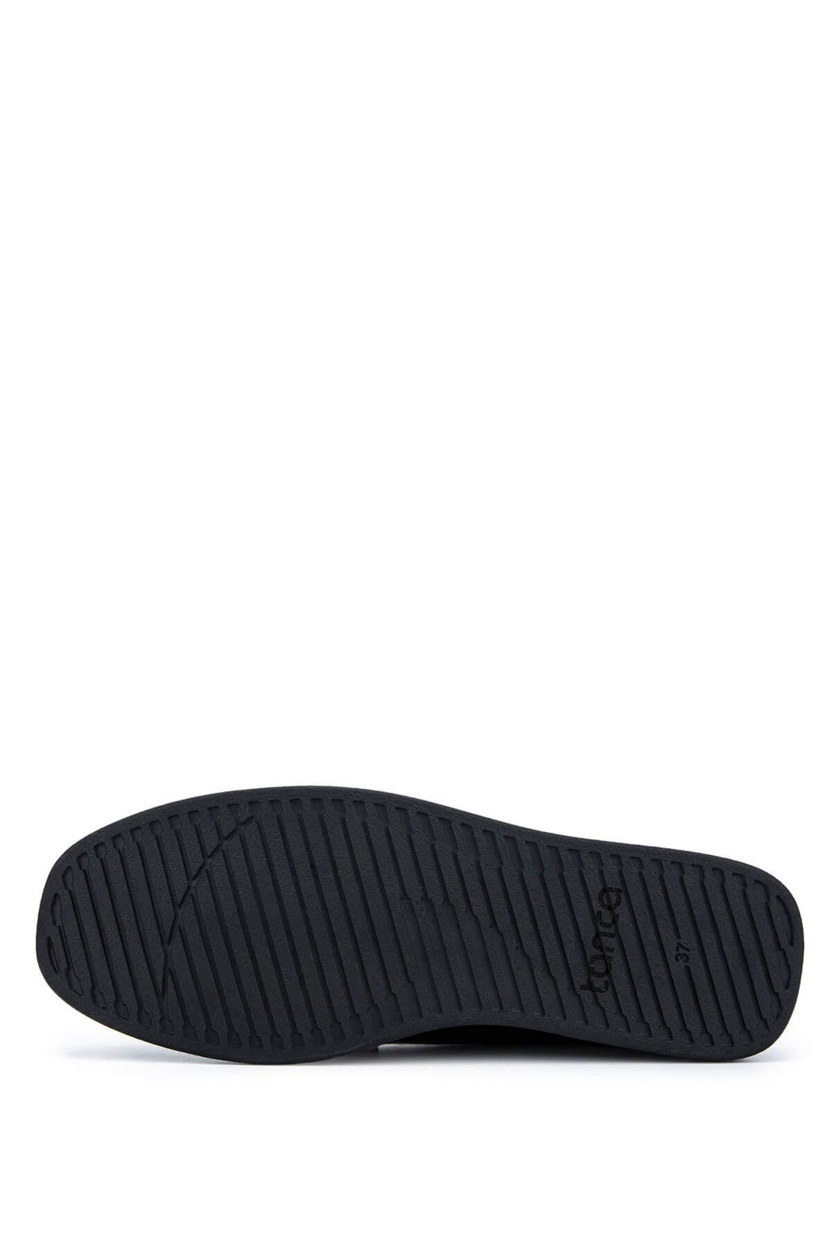 Tamer Tanca Kadın Hakiki Deri Bordo Rugan Comfort Ayakkabı