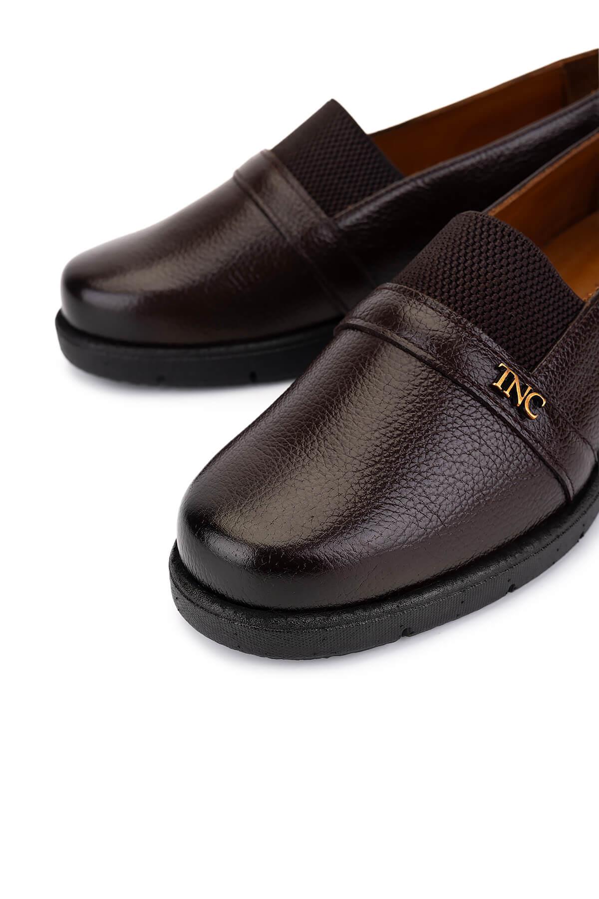 Tamer Tanca Kadın Hakiki Deri Kahverengi Casual Ayakkabı