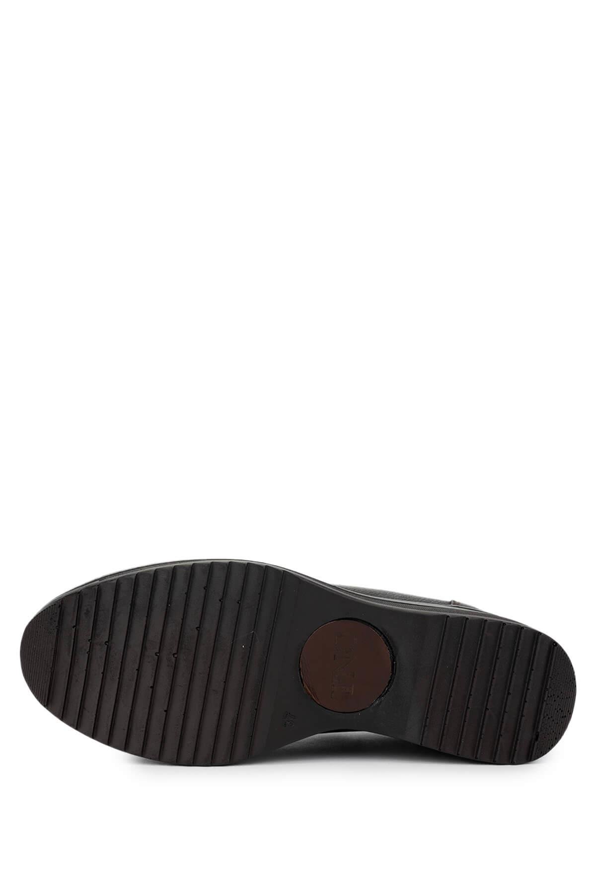 Tamer Tanca Kadın Hakiki Deri Kahverengi Nubuk Casual Ayakkabı