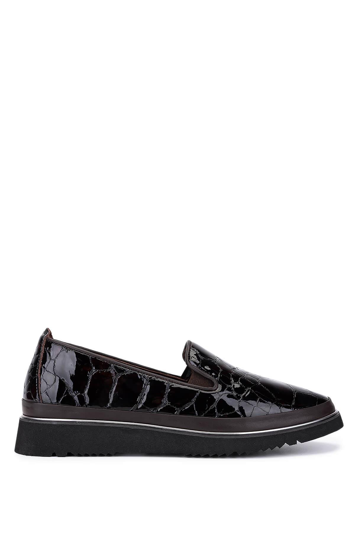 Tamer Tanca Kadın Hakiki Deri Kahverengi Comfort Ayakkabı