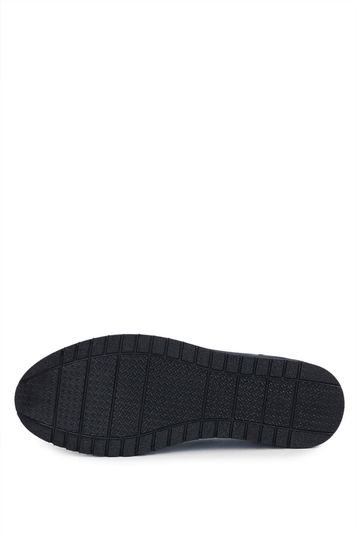 Tamer Tanca Kadın Hakiki Deri Lacivert Casual Ayakkabı