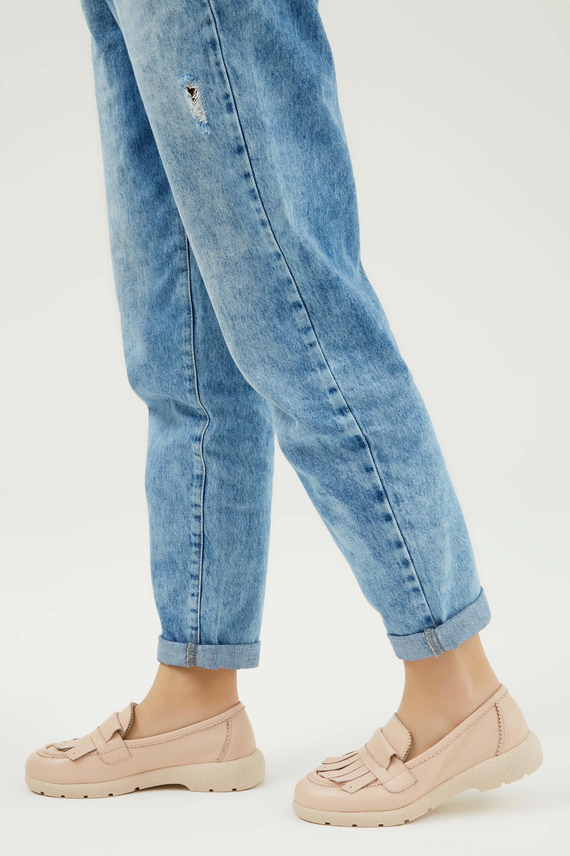 Tamer Tanca Kadın Hakiki Deri Nude Loafer Ayakkabı