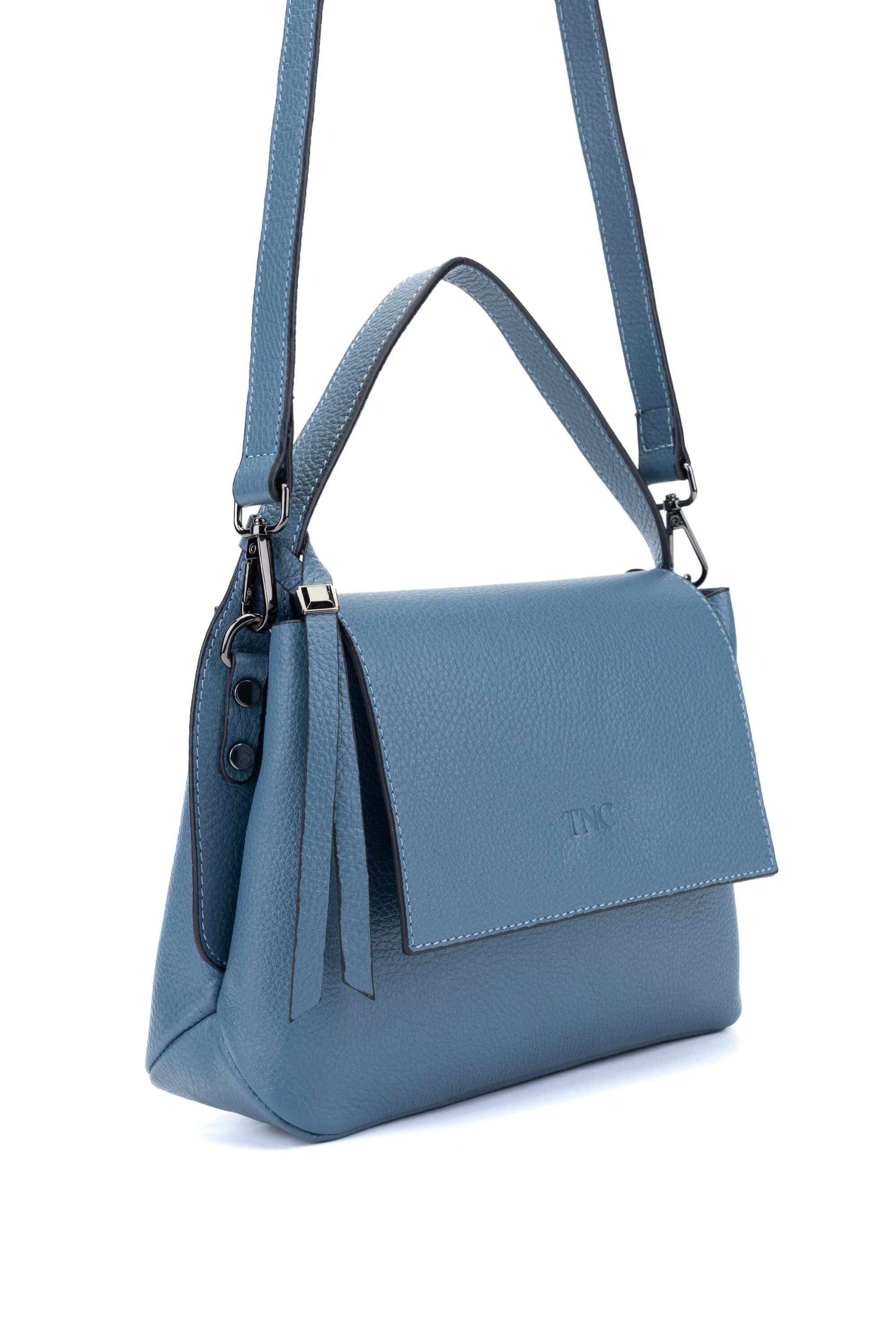 Tamer Tanca Kadın Hakiki Deri Postacı Çanta