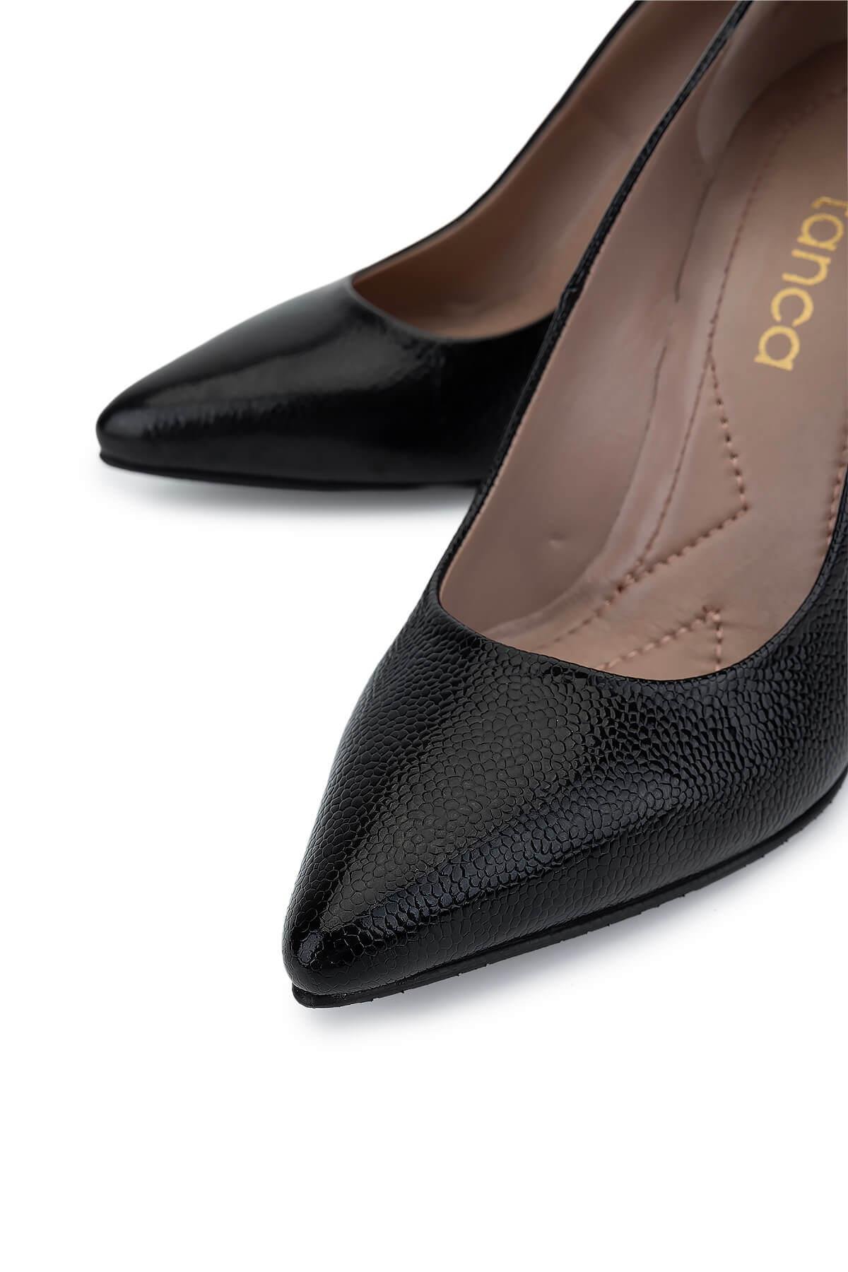 Tamer Tanca Kadın Hakiki Deri Topuklu Ayakkabı
