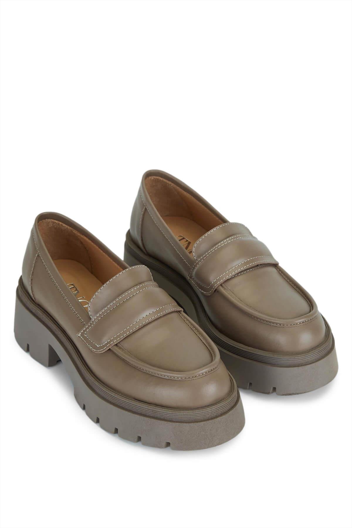 Tamer Tanca Kadın Hakiki Deri Vizon Casual Ayakkabı