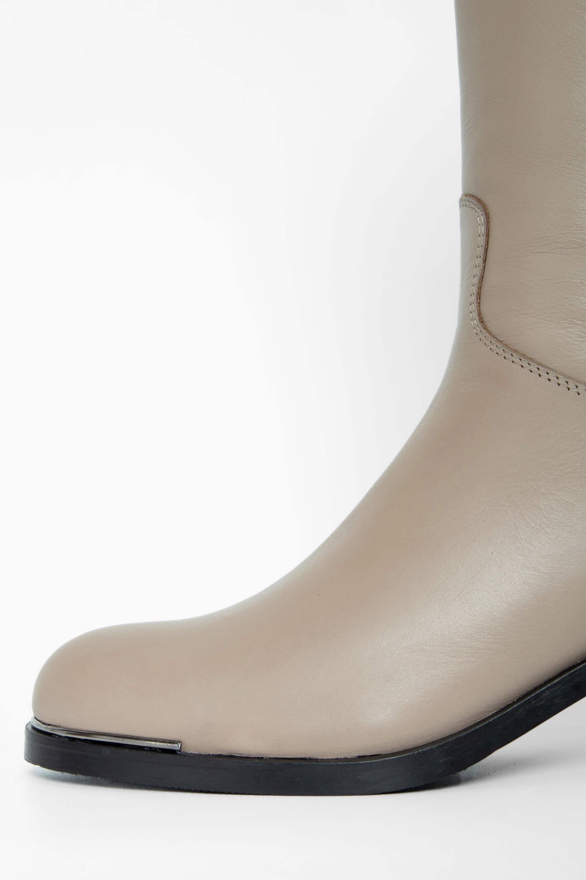 Tamer Tanca Kadın Hakiki Deri Vizon Casual Çizme