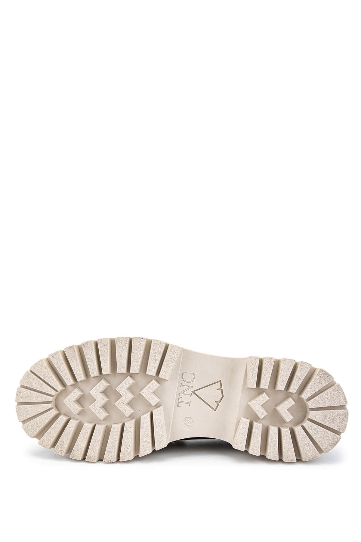 Tamer Tanca Kadın Hakiki Deri Vizon Floter Loafer Ayakkabı