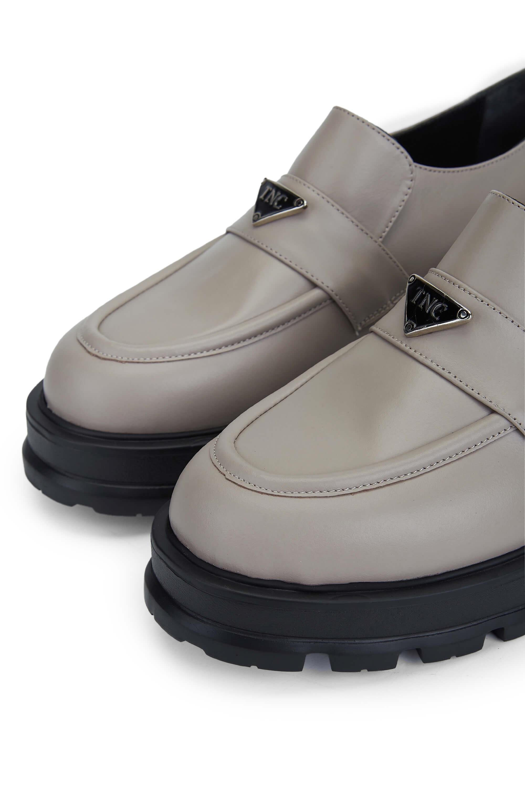 Tamer Tanca Kadın Hakiki Deri Vizon Loafer Ayakkabı