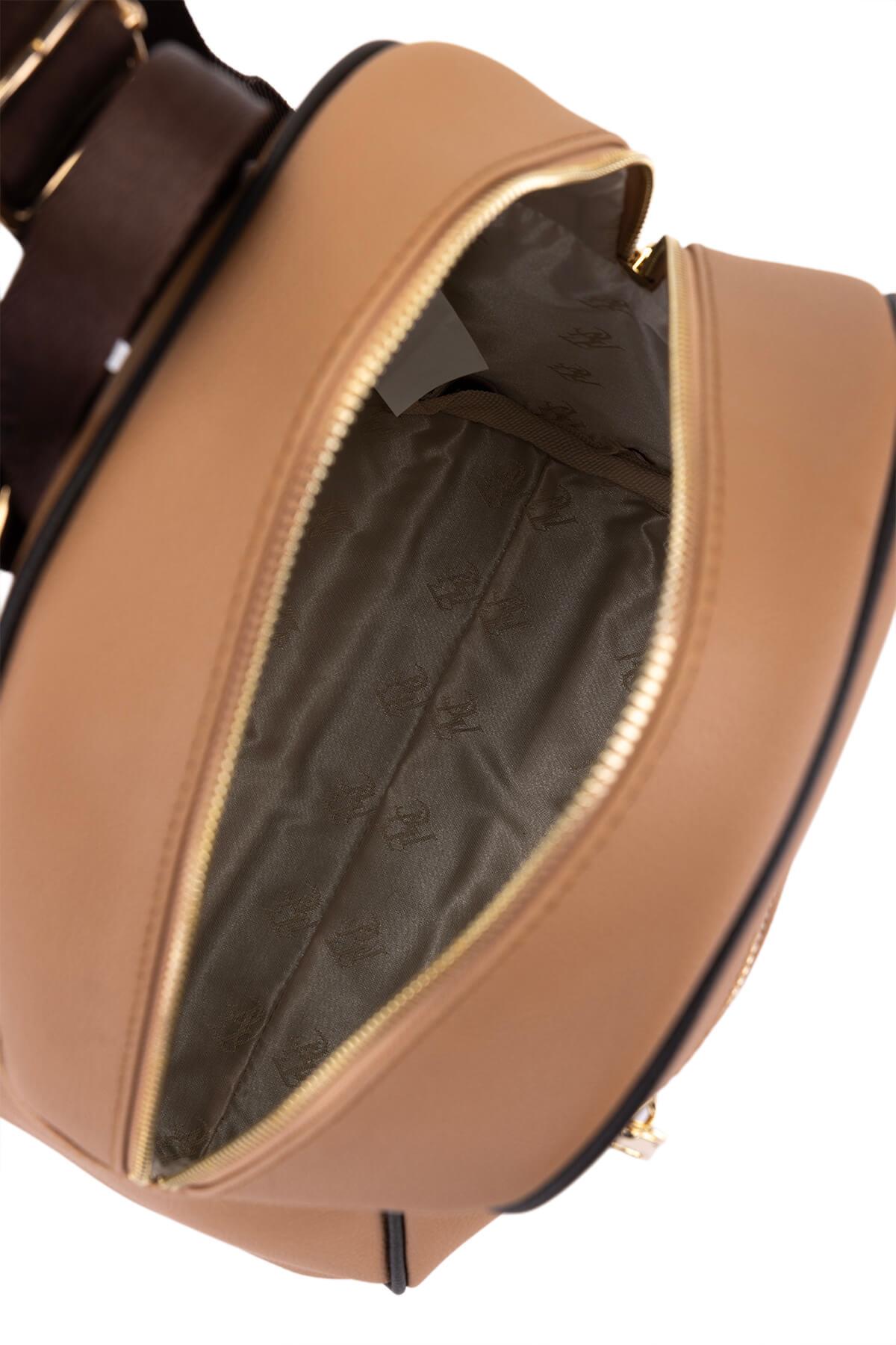 Tamer Tanca Kadın Suni Deri Bisküvi Sırt Çantası