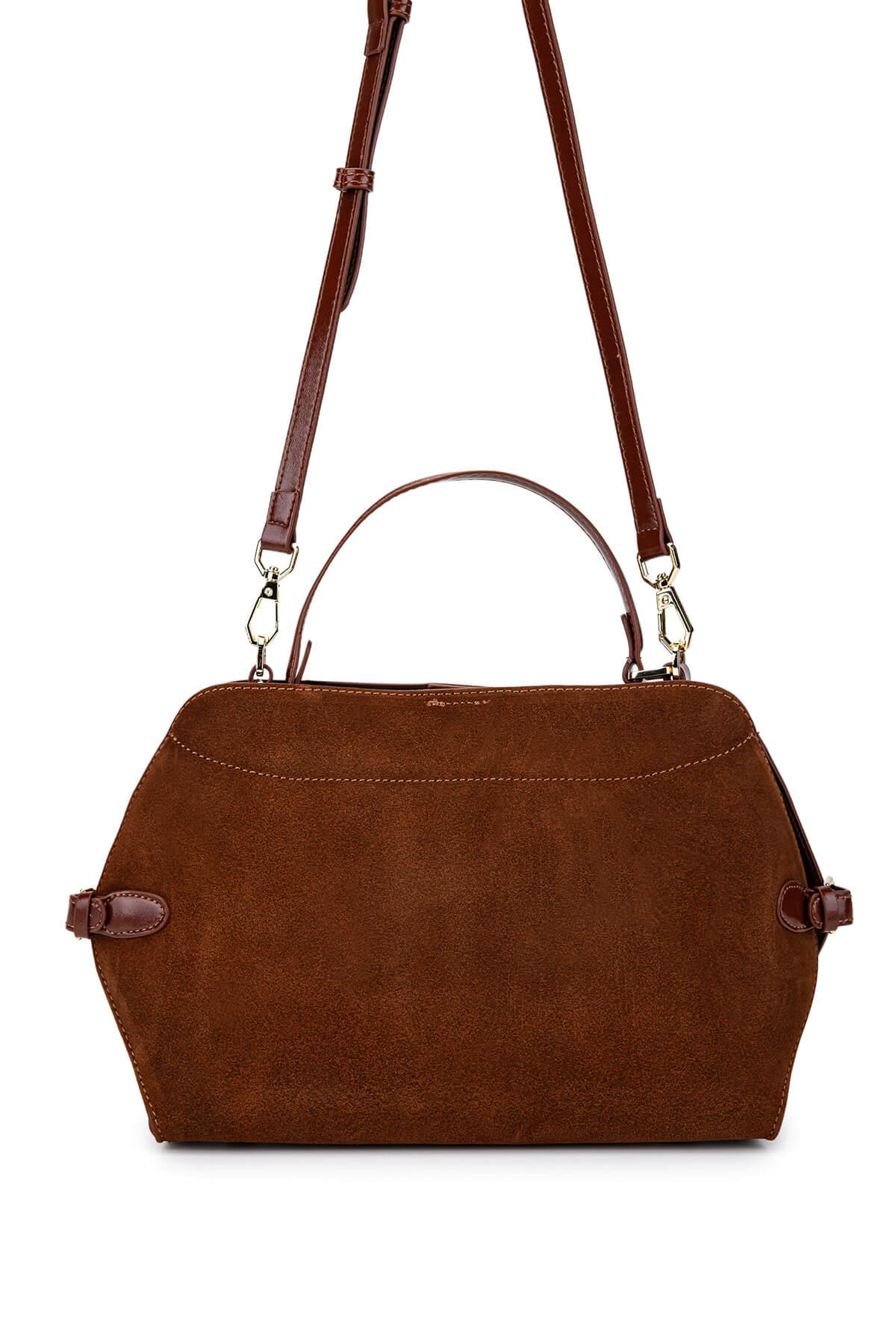 Tamer Tanca Kadın Suni Deri Camel Omuz Çanta