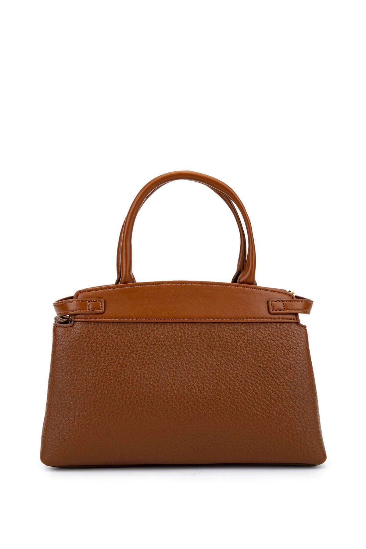 Tamer Tanca Kadın Suni Deri Camel Omuz Çanta