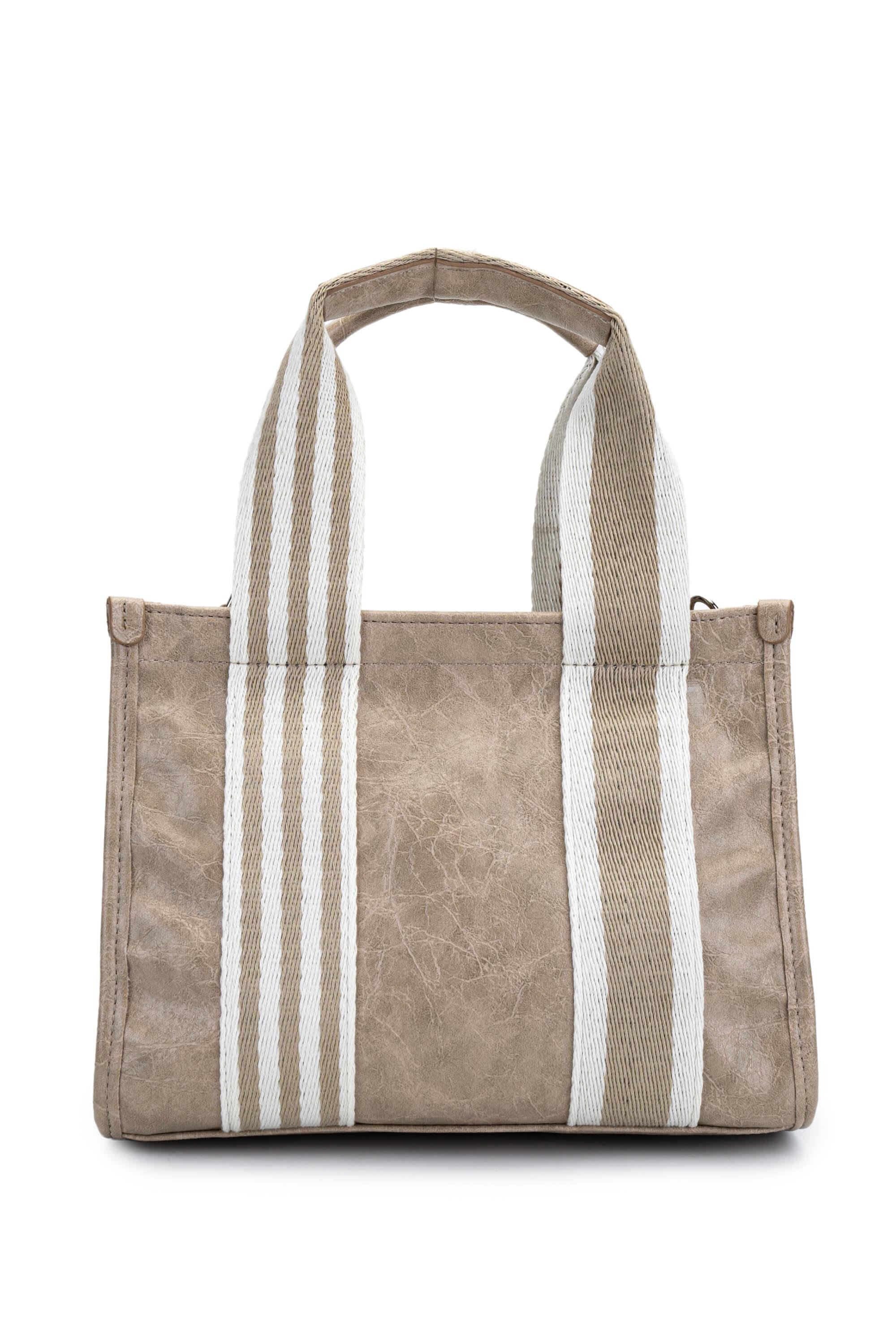 Tamer Tanca Kadın Vegan Bej Omuz Çanta