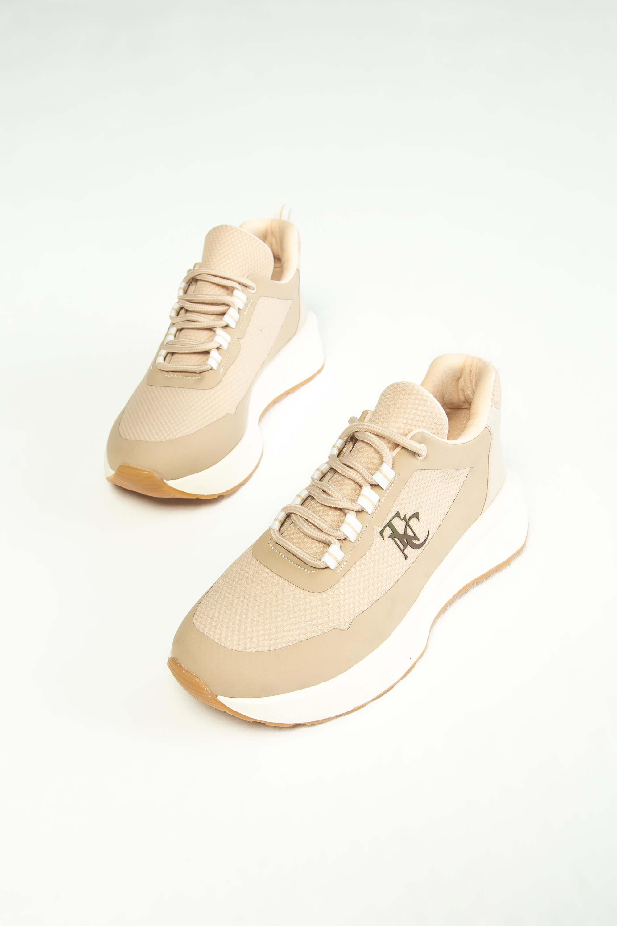 Tamer Tanca Kadın Vegan Bej Sneakers & Spor Ayakkabı