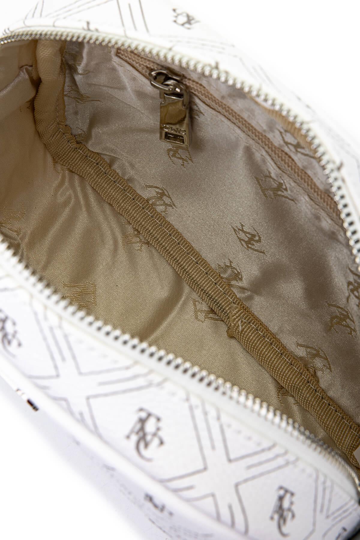 Tamer Tanca Kadın Vegan Beyaz Postacı Çanta