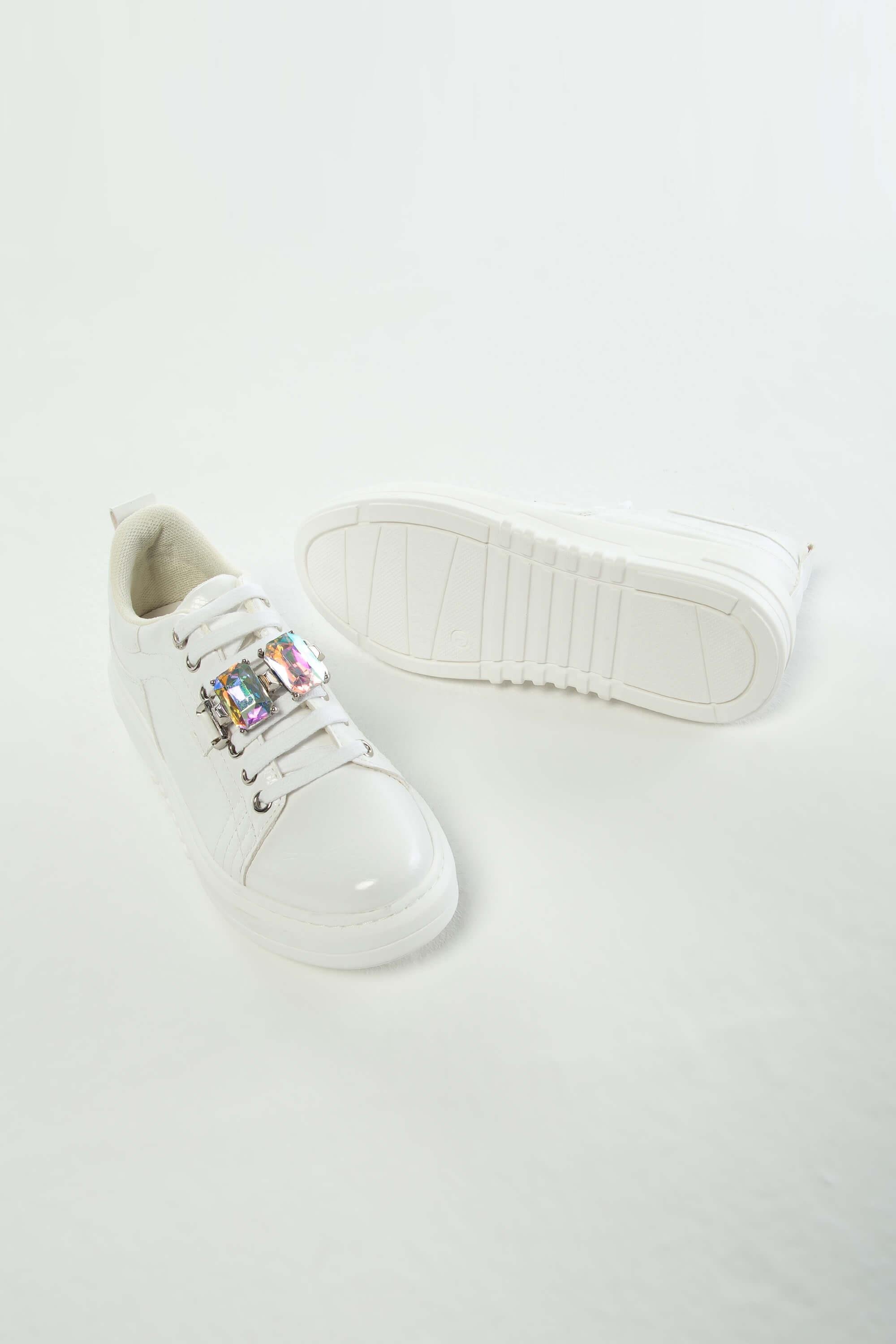 Tamer Tanca Kadın Vegan Beyaz Sneakers & Spor Ayakkabı