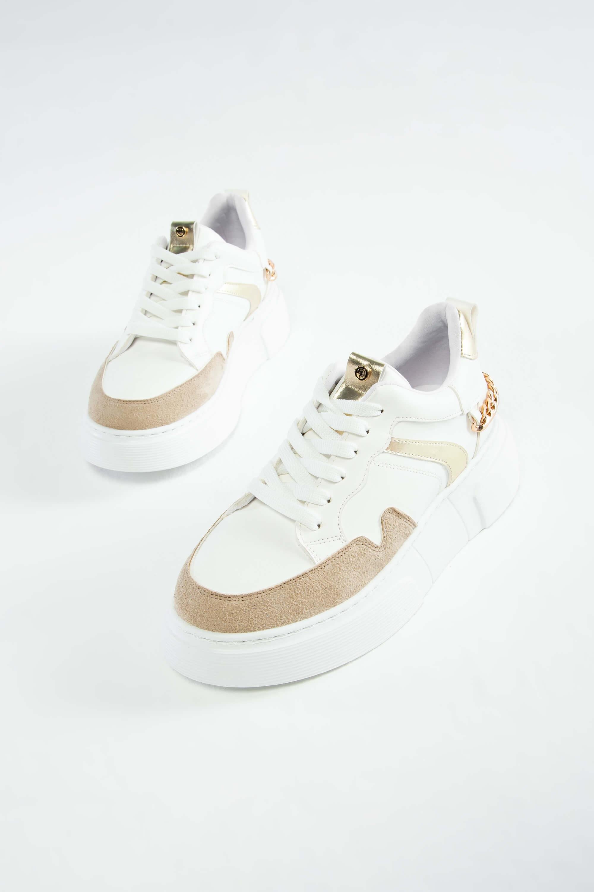 Tamer Tanca Kadın Vegan Beyaz Sneakers & Spor Ayakkabı