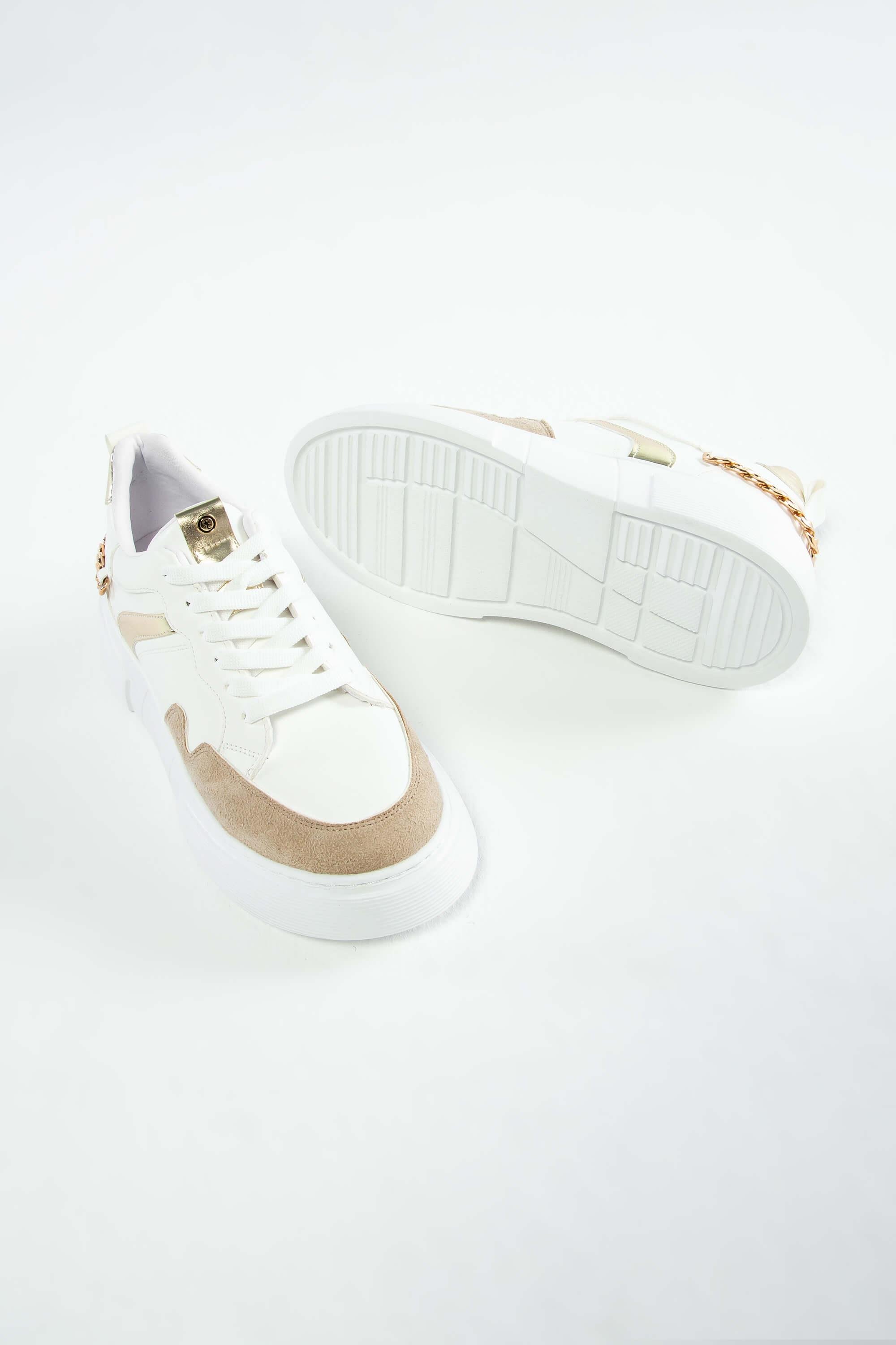 Tamer Tanca Kadın Vegan Beyaz Sneakers & Spor Ayakkabı