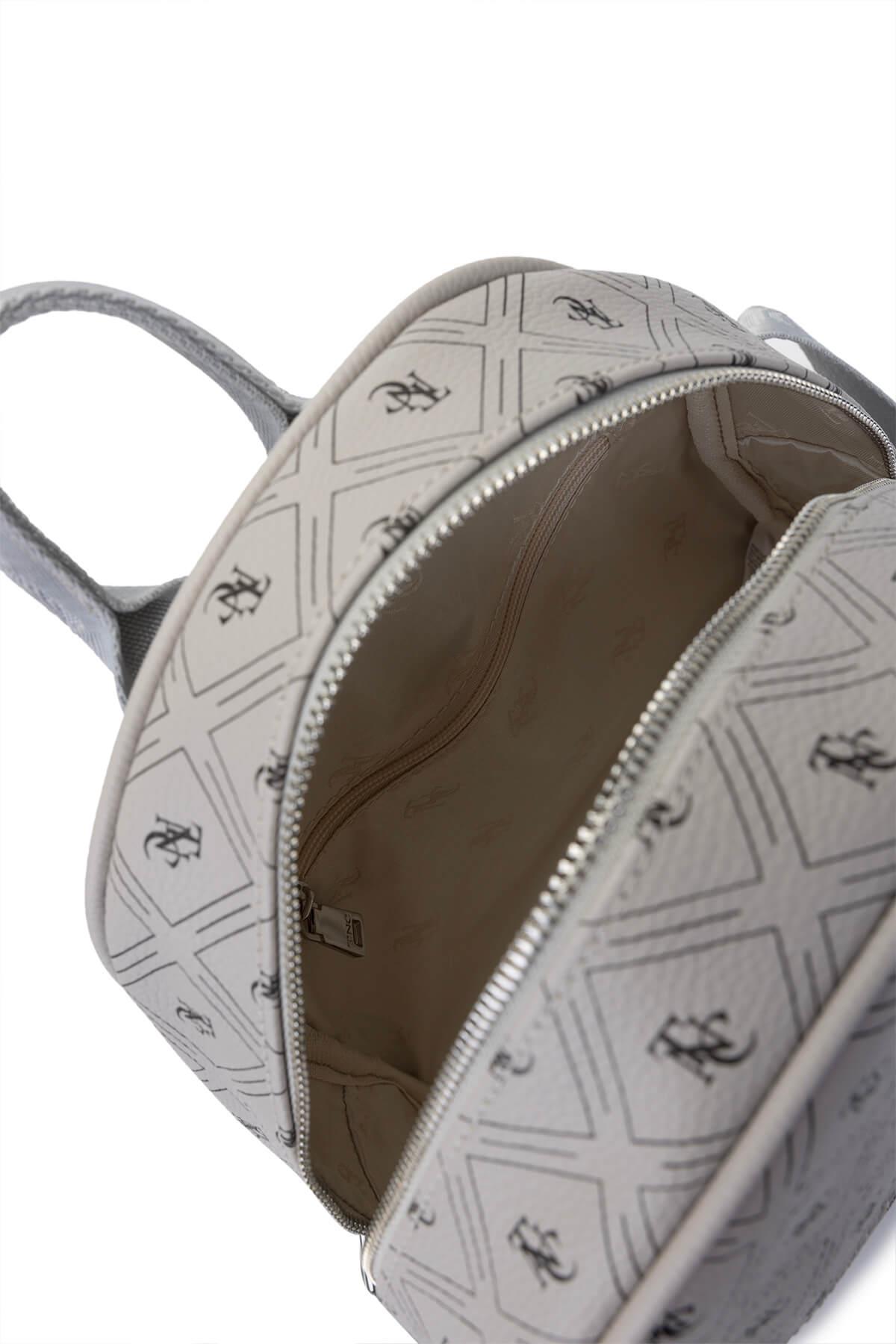 Tamer Tanca Kadın Vegan Gri Sırt Çantası