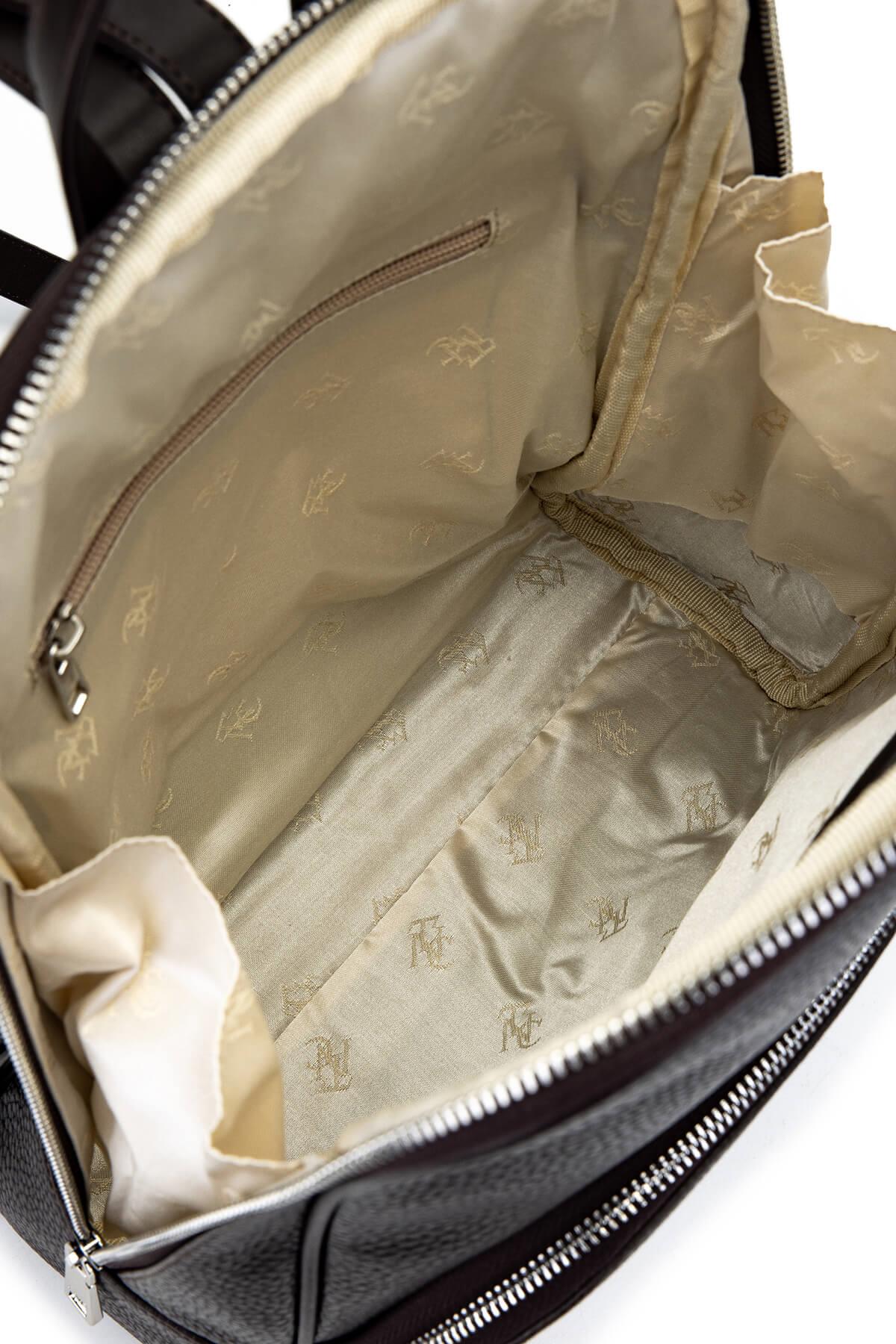 Tamer Tanca Kadın Vegan Kahverengi Sırt Çantası