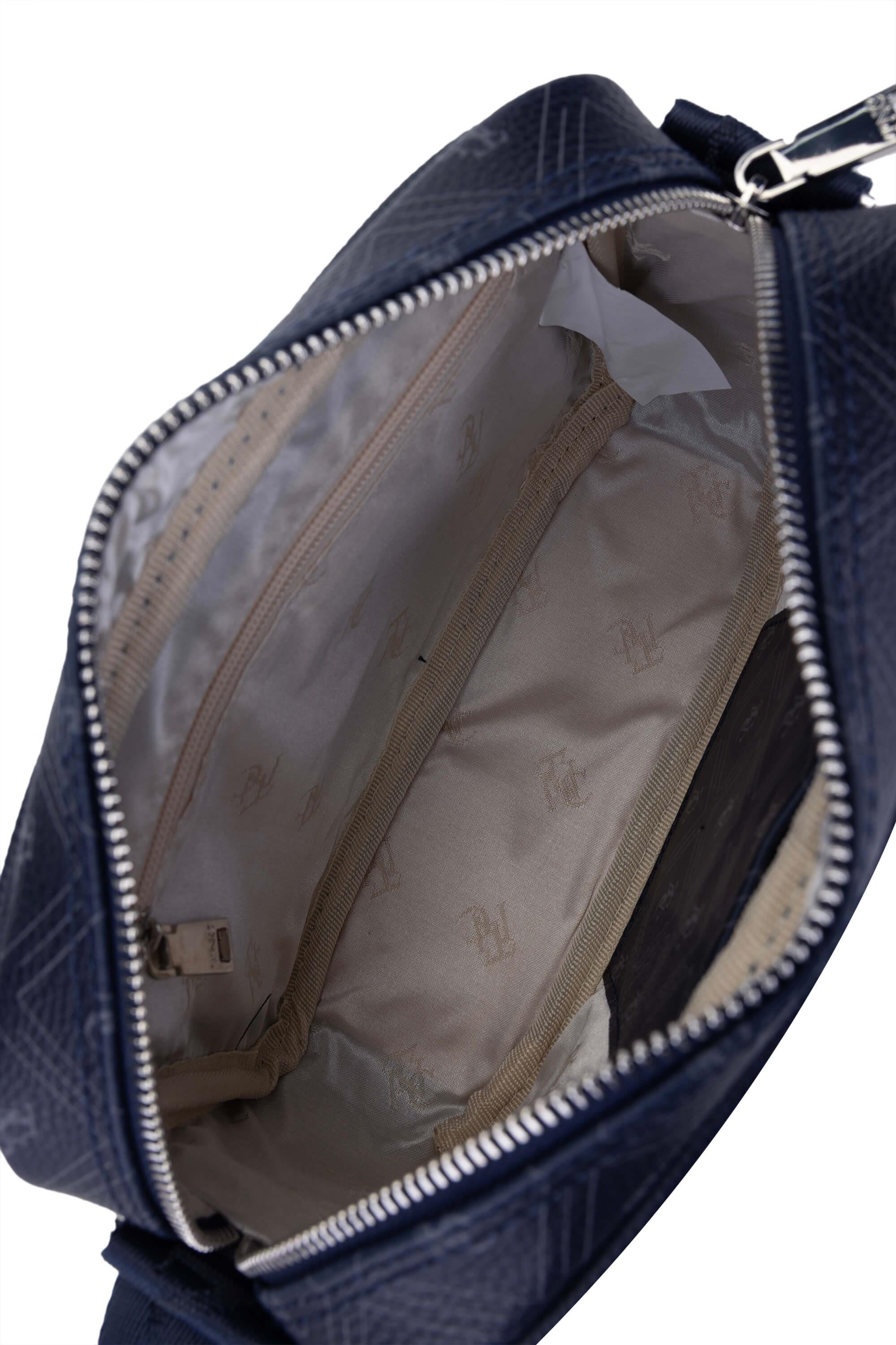 Tamer Tanca Kadın Vegan Lacivert Postacı Çanta