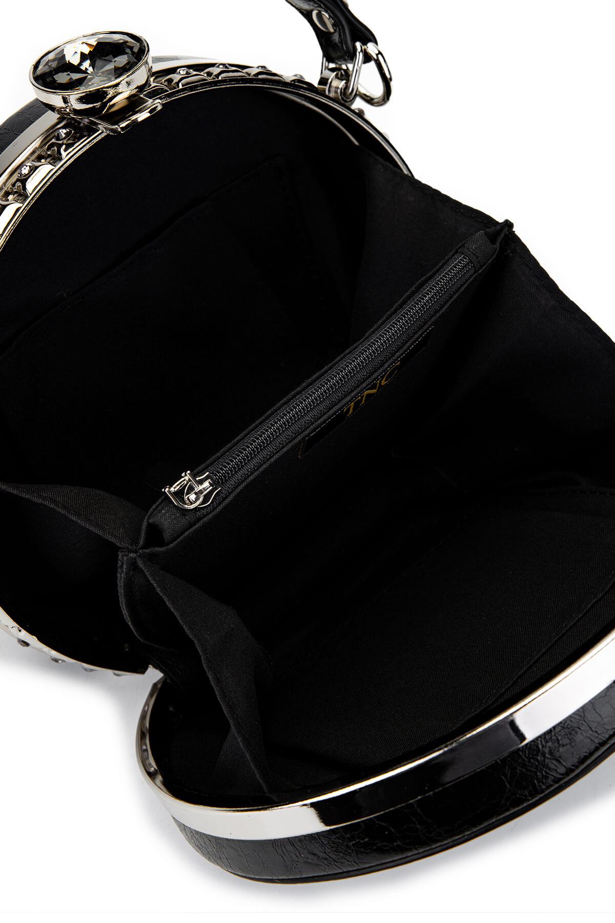 Tamer Tanca Kadın Vegan Siyah Omuz Çanta