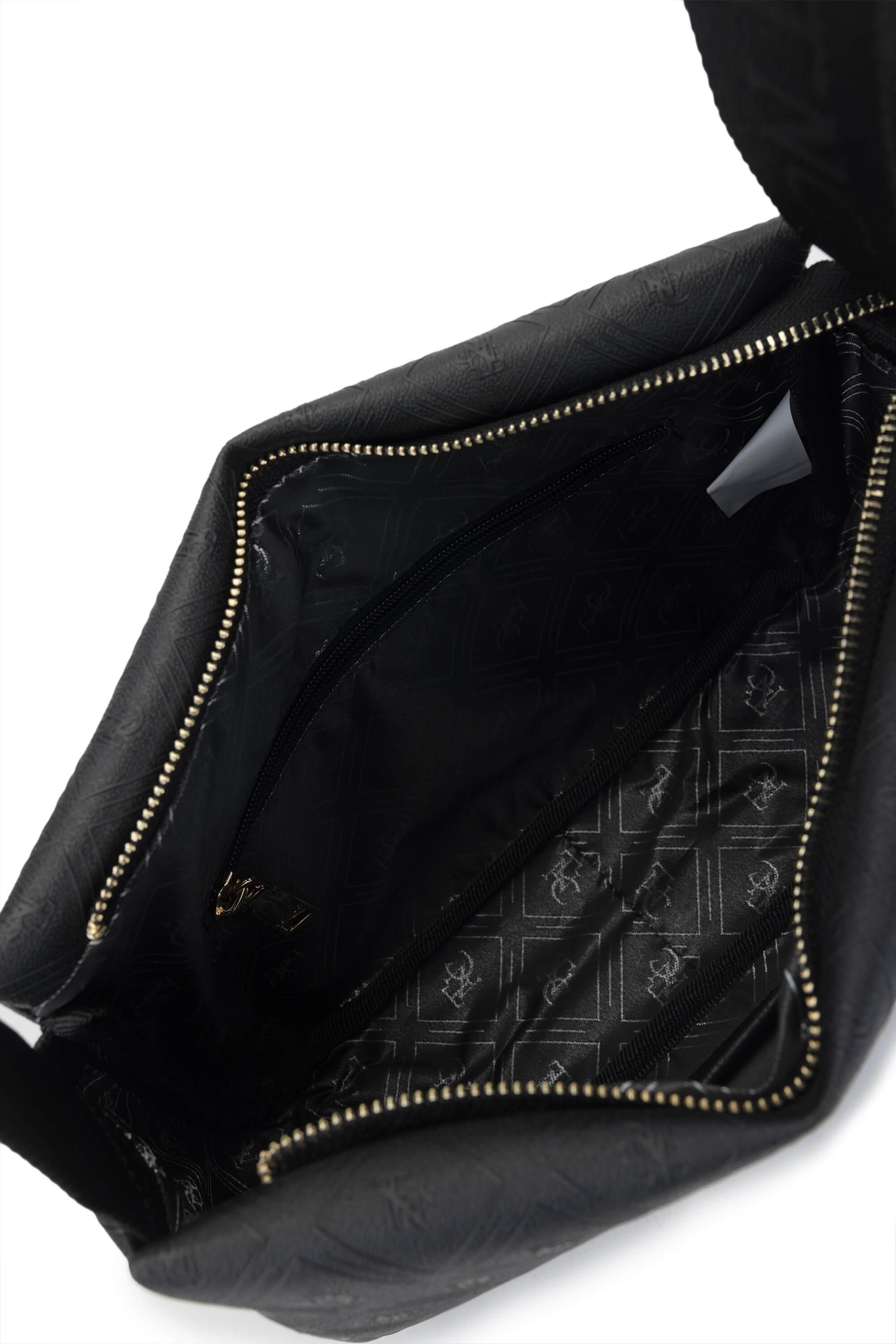 Tamer Tanca Kadın Vegan Siyah Postacı Çanta