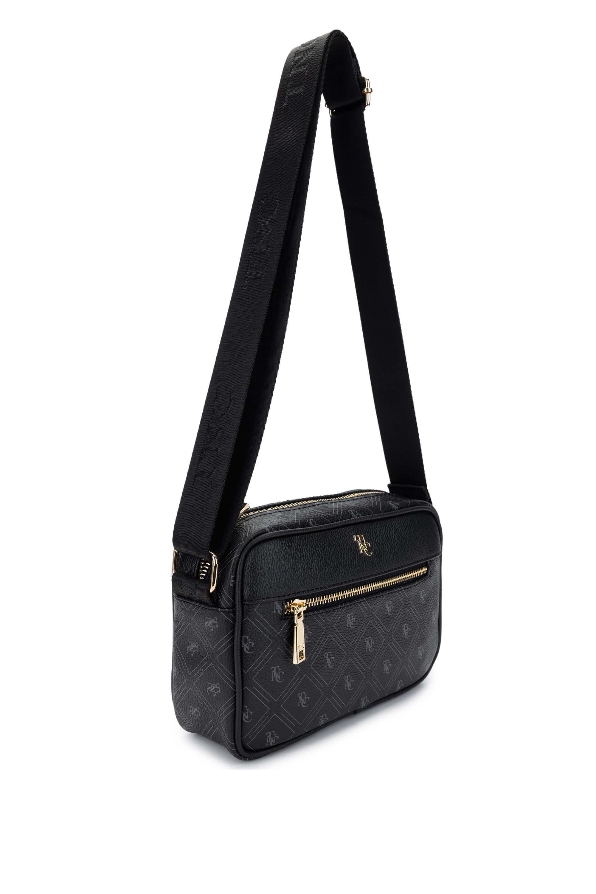 Tamer Tanca Kadın Vegan Siyah Postacı Çanta