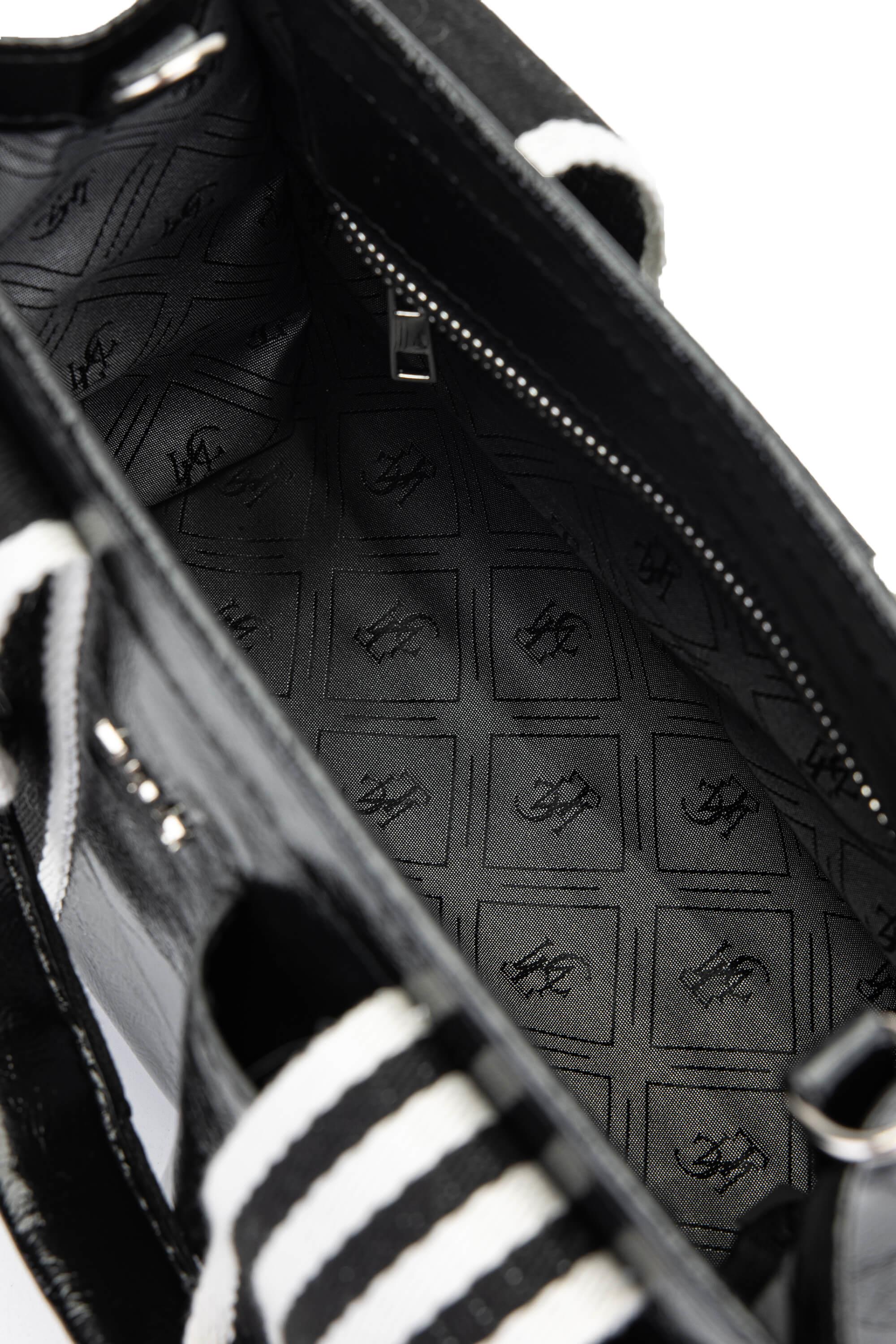 Tamer Tanca Kadın Vegan Siyah Rugan Omuz Çanta