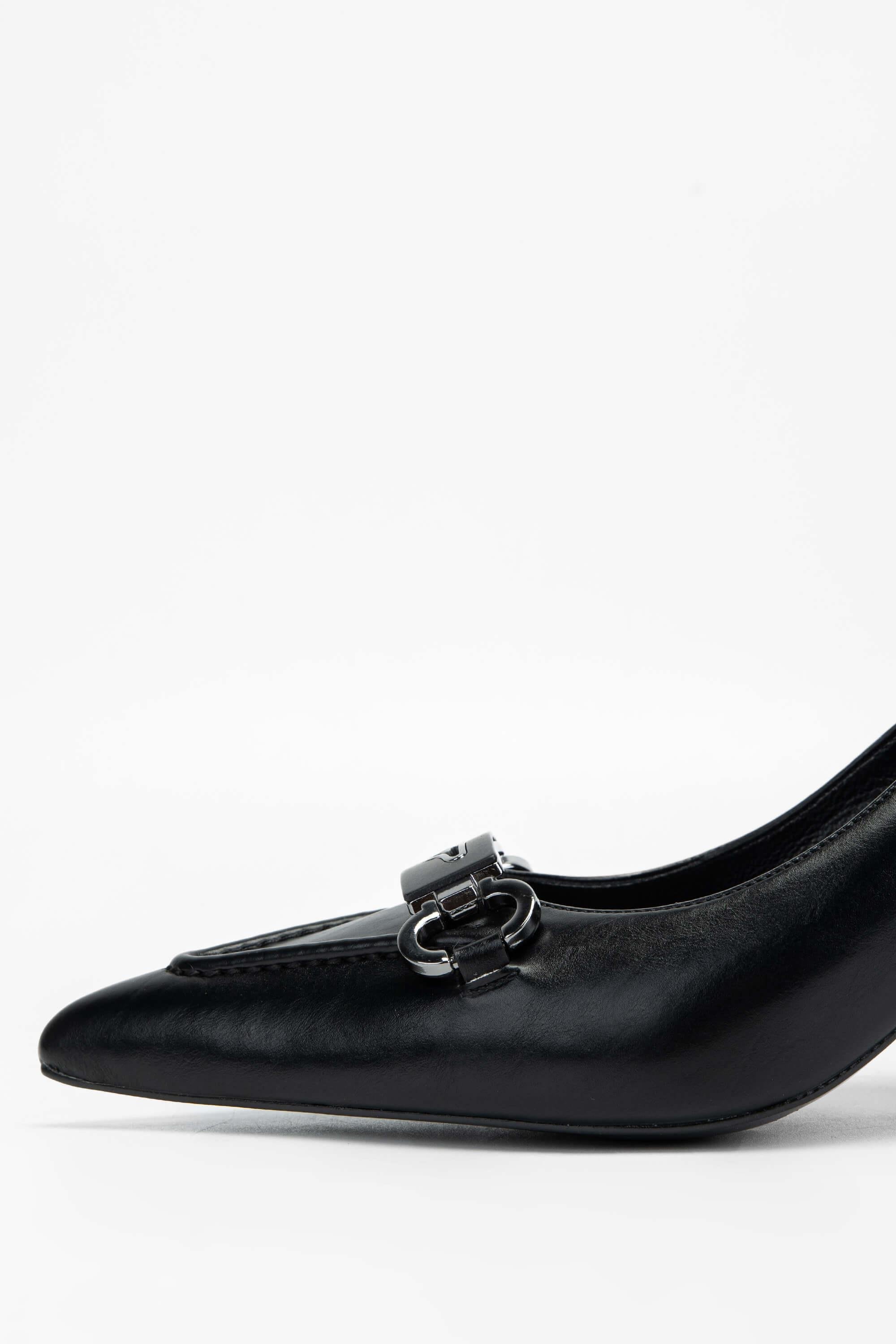 Tamer Tanca Kadın Vegan Siyah Topuklu & Stiletto Ayakkabı