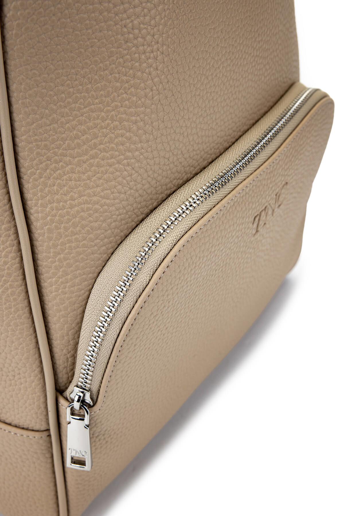 Tamer Tanca Kadın Vegan Vizon Floter Sırt Çantası